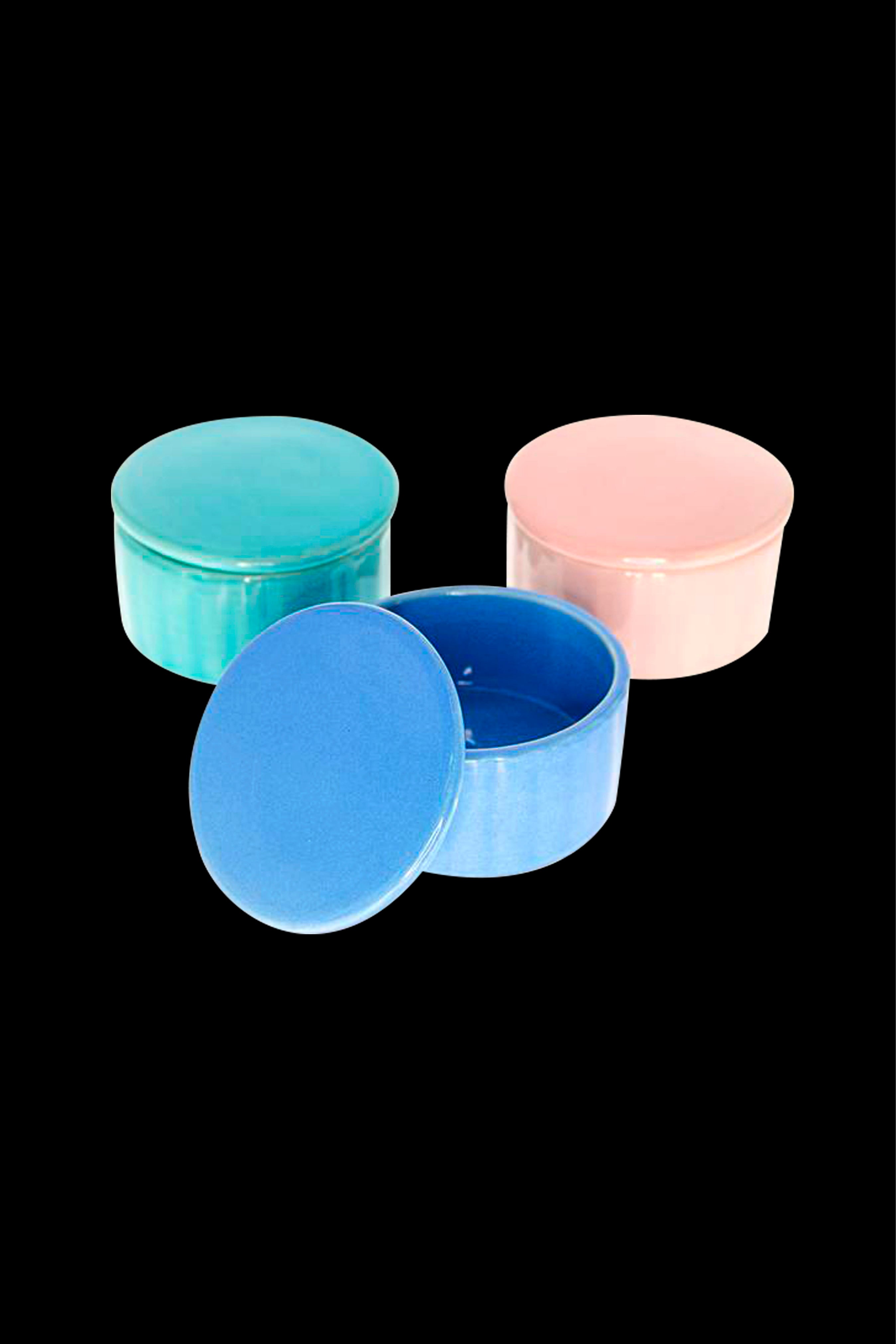 My Bud Vase Round Ceramic Stash Cache - Ideal Herb Storage