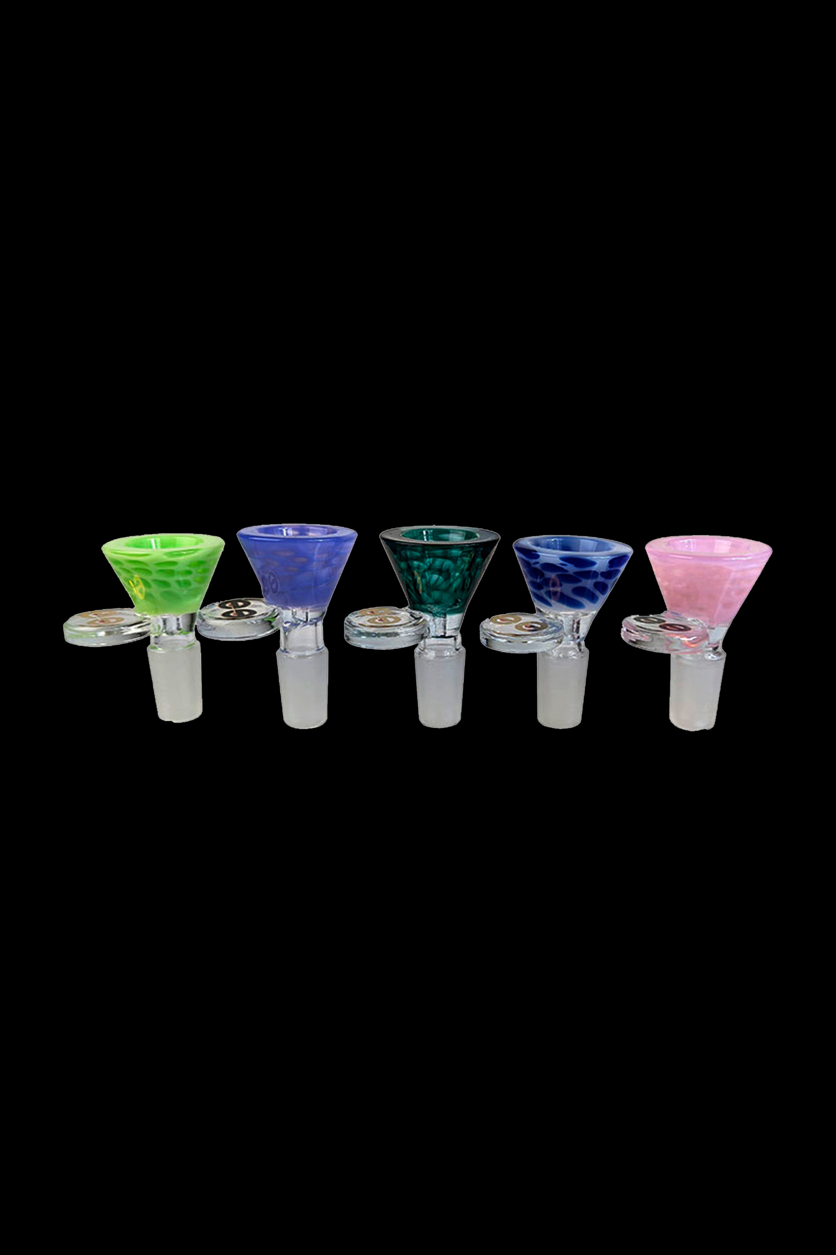 Cheech Glass Honeycomb Bowl - The Colorful and Durable Smoking Essential