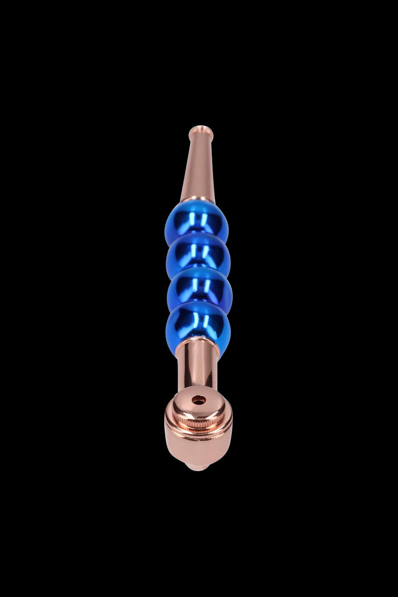 Stylish Curvy Mid-Section Metal Hand Pipe