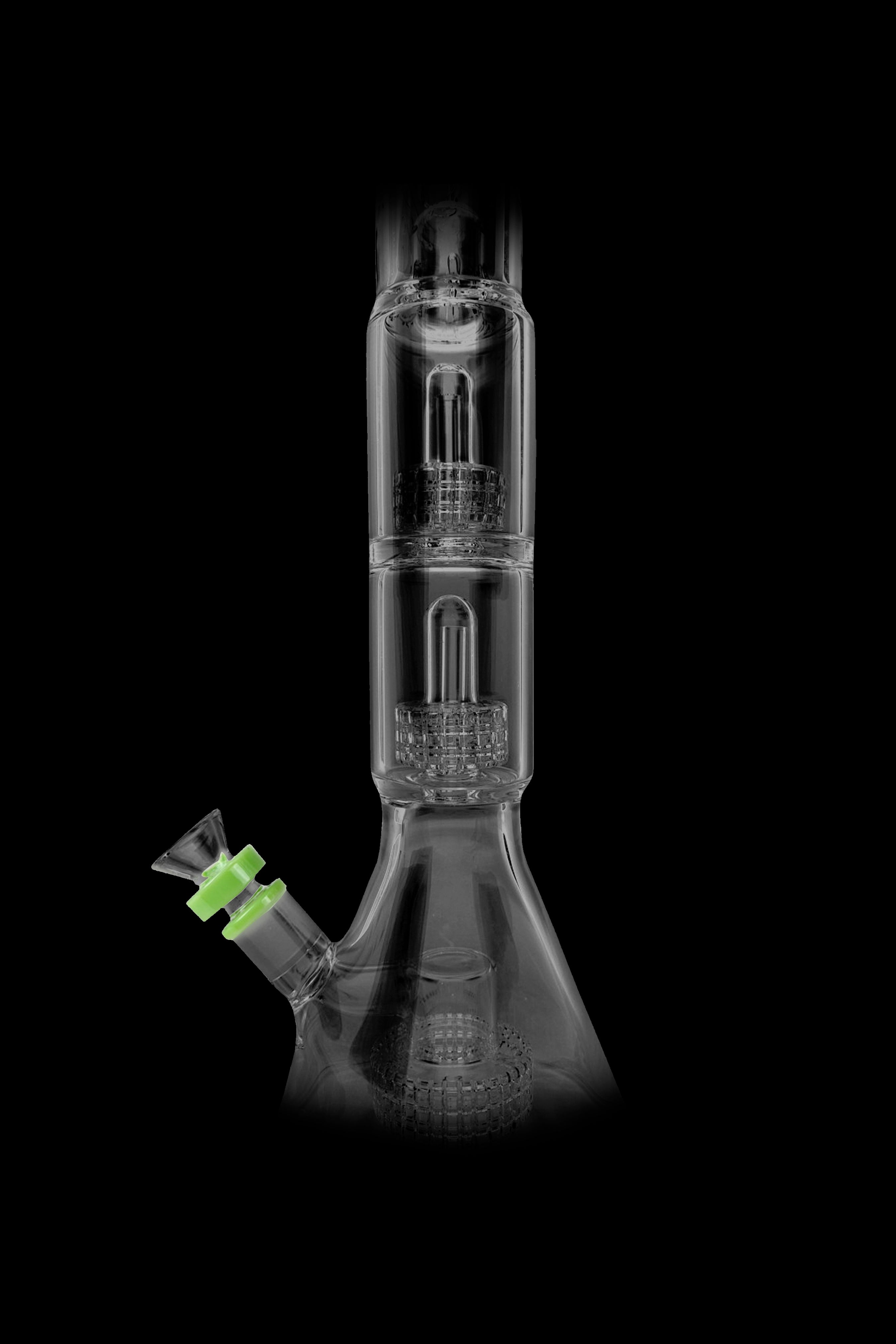 Cheech Glass Triple Matrix Perc Water Pipe - An Exquisite Smoking Companion