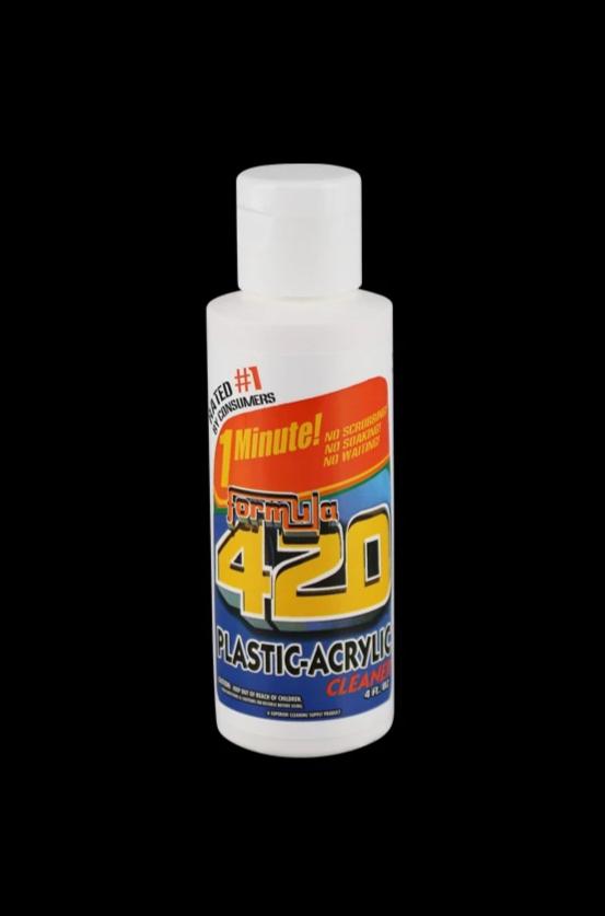 Formula 420 Plastic & Acrylic Cleaner - 4oz: The Ultimate Solution for Plastic and Acrylic Care