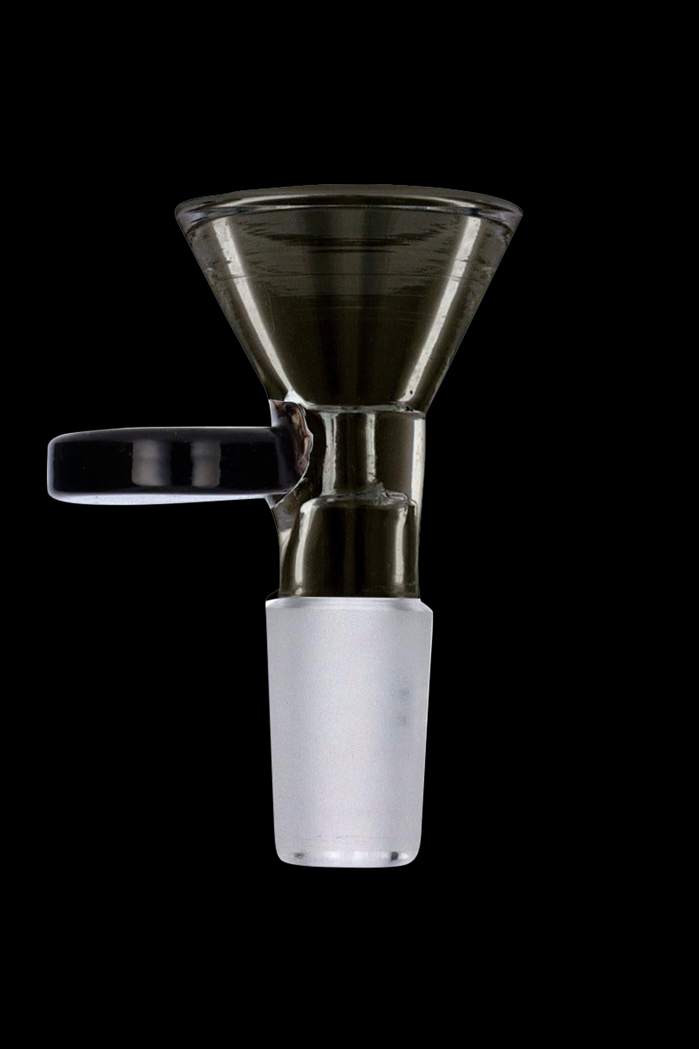 Famous Brandz Stylish Glass Bowl with Colored Handle
