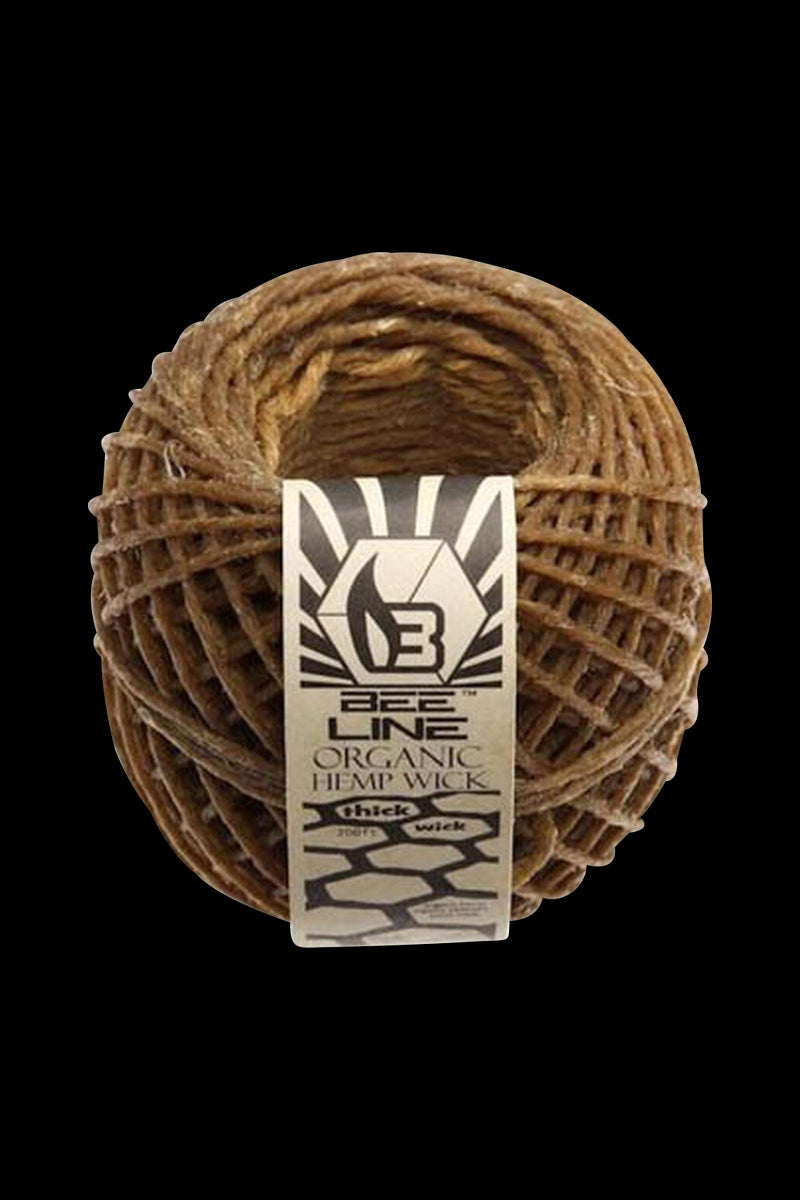 Bee Line 200ft Organic Hemp Wick Spool - The Ultimate Smoking Companion!
