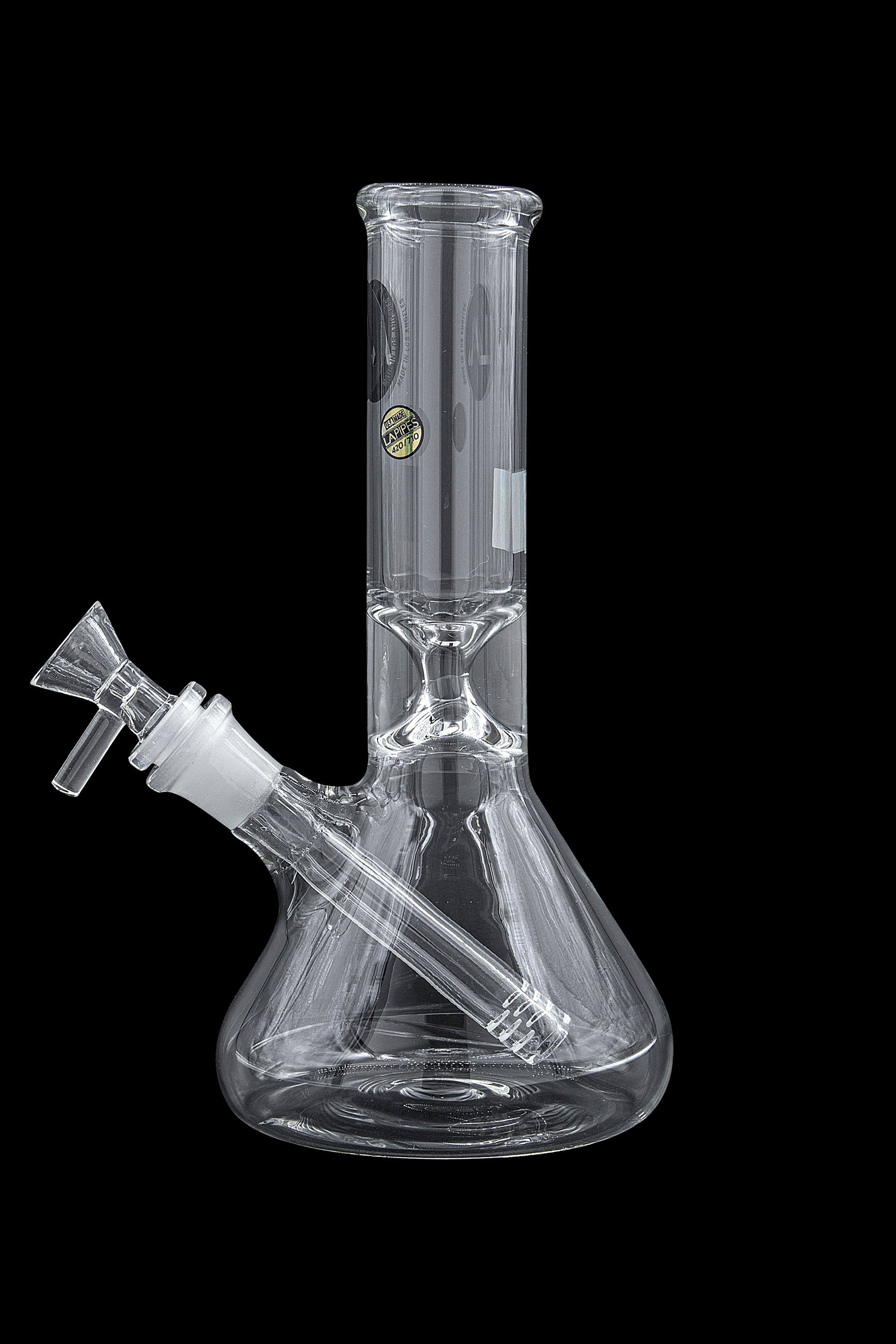 LA Pipes Shortstop Beaker Bong - A Timeless Smoking Essential