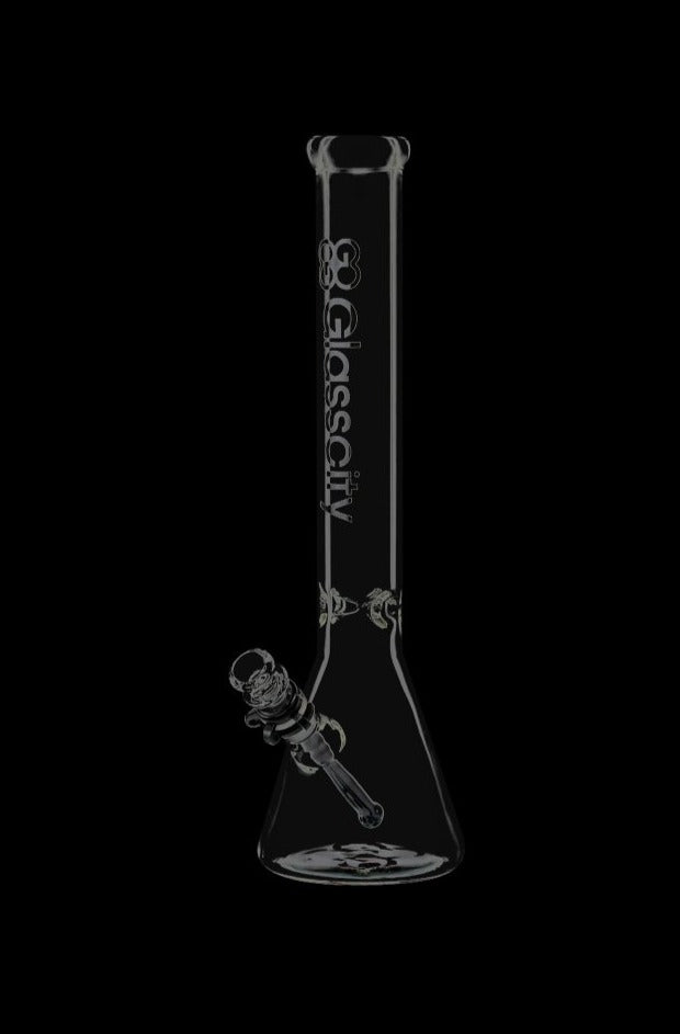 Glasscity Premium Beaker Base Ice Bong - A Stunning Smoking Companion