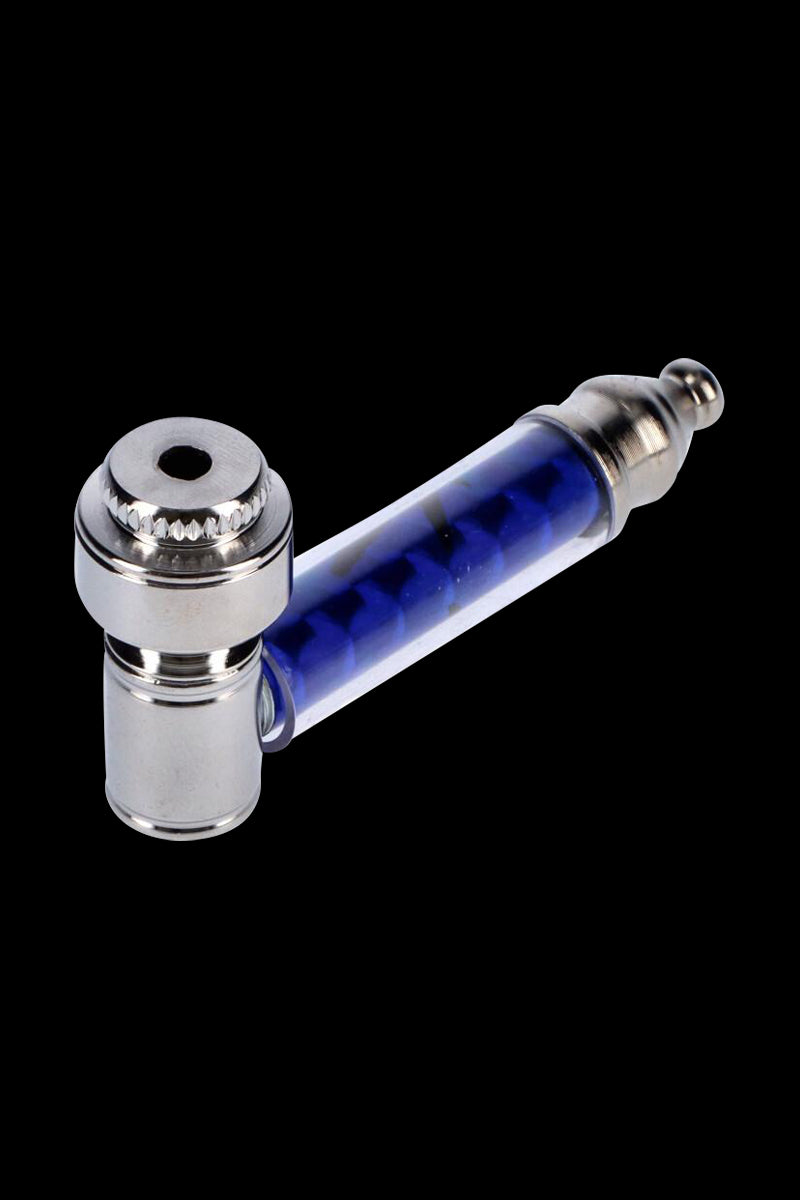 Colorful Metal Hand Pipe - Compact & Durable Smoking Companion