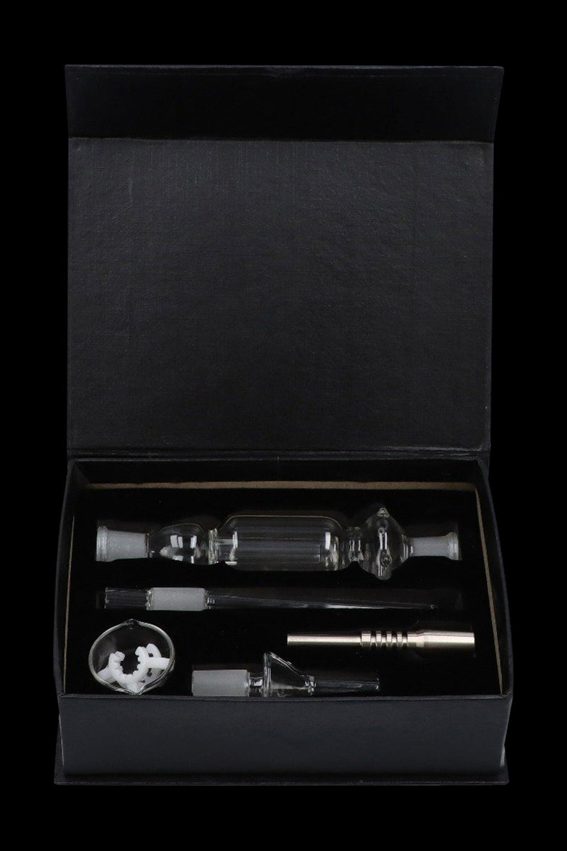 Super Cool 14.5mm Glass Nectar Collector Kit for On-the-Go Dabbing