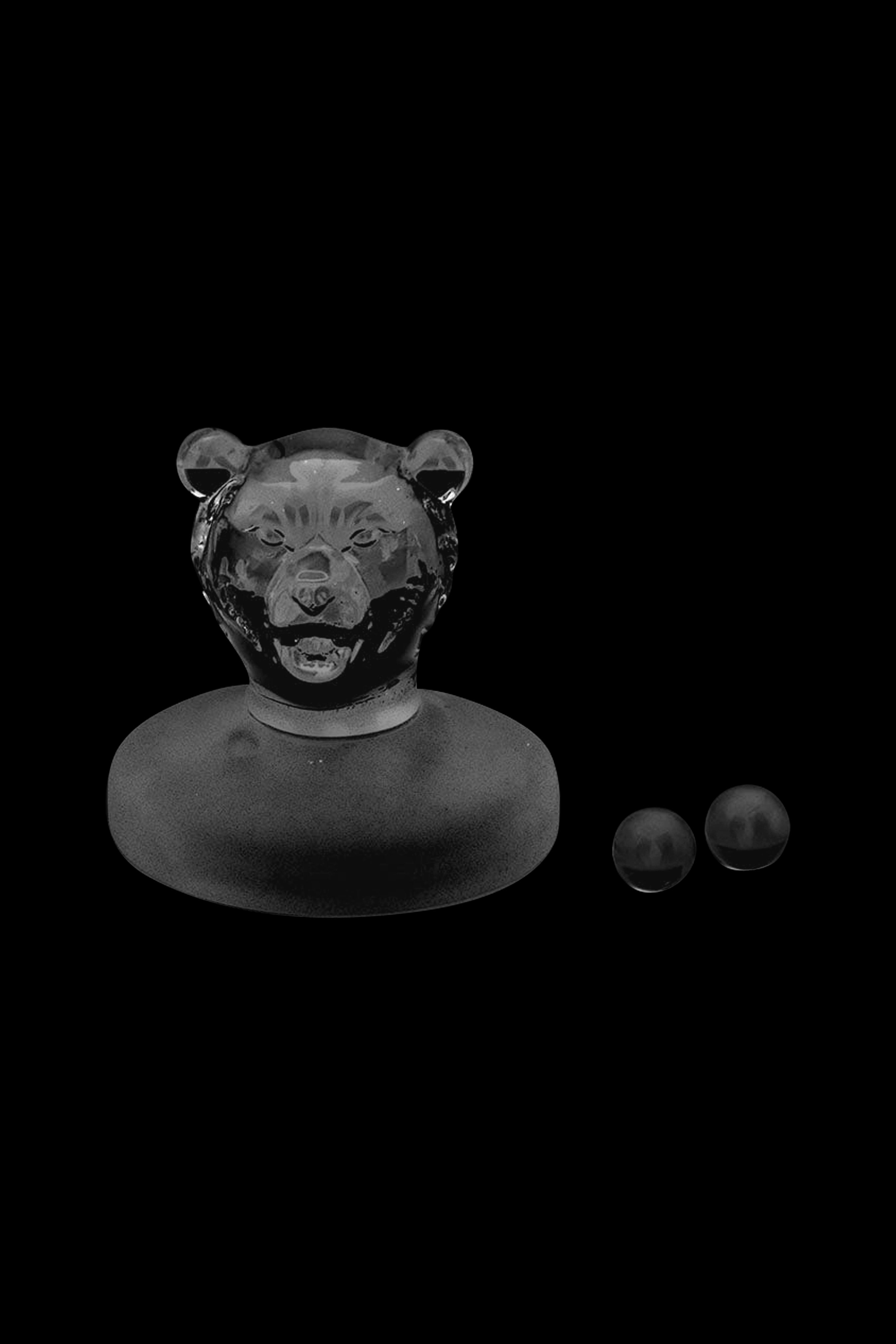 Bear Quartz Saucer Spinner Cap Set - 33mm: Unleash the Dab Delight!