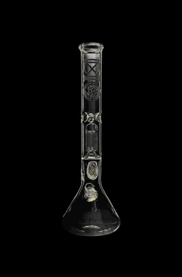 Bio Hazard 18-Inch Ice Bong with 8-Arm Tree Percolator - A Must-Have Smoking Companion