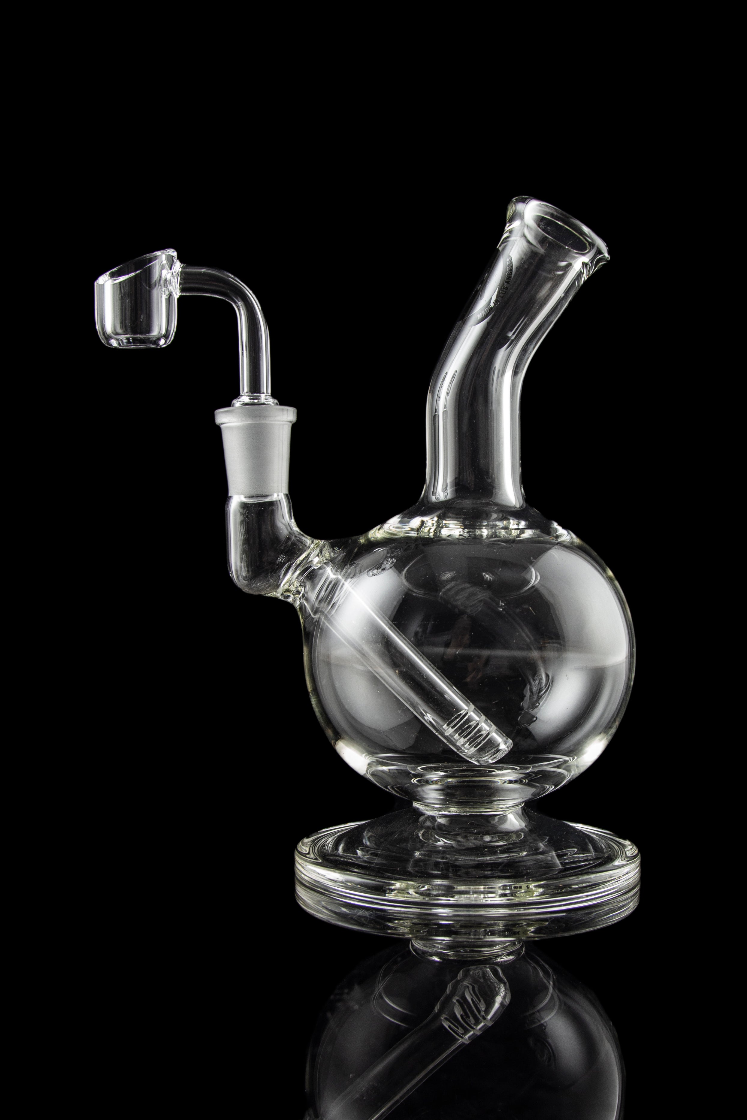 LA Pipes Premium Bubble Concentrate Rig with Fixed Downstem
