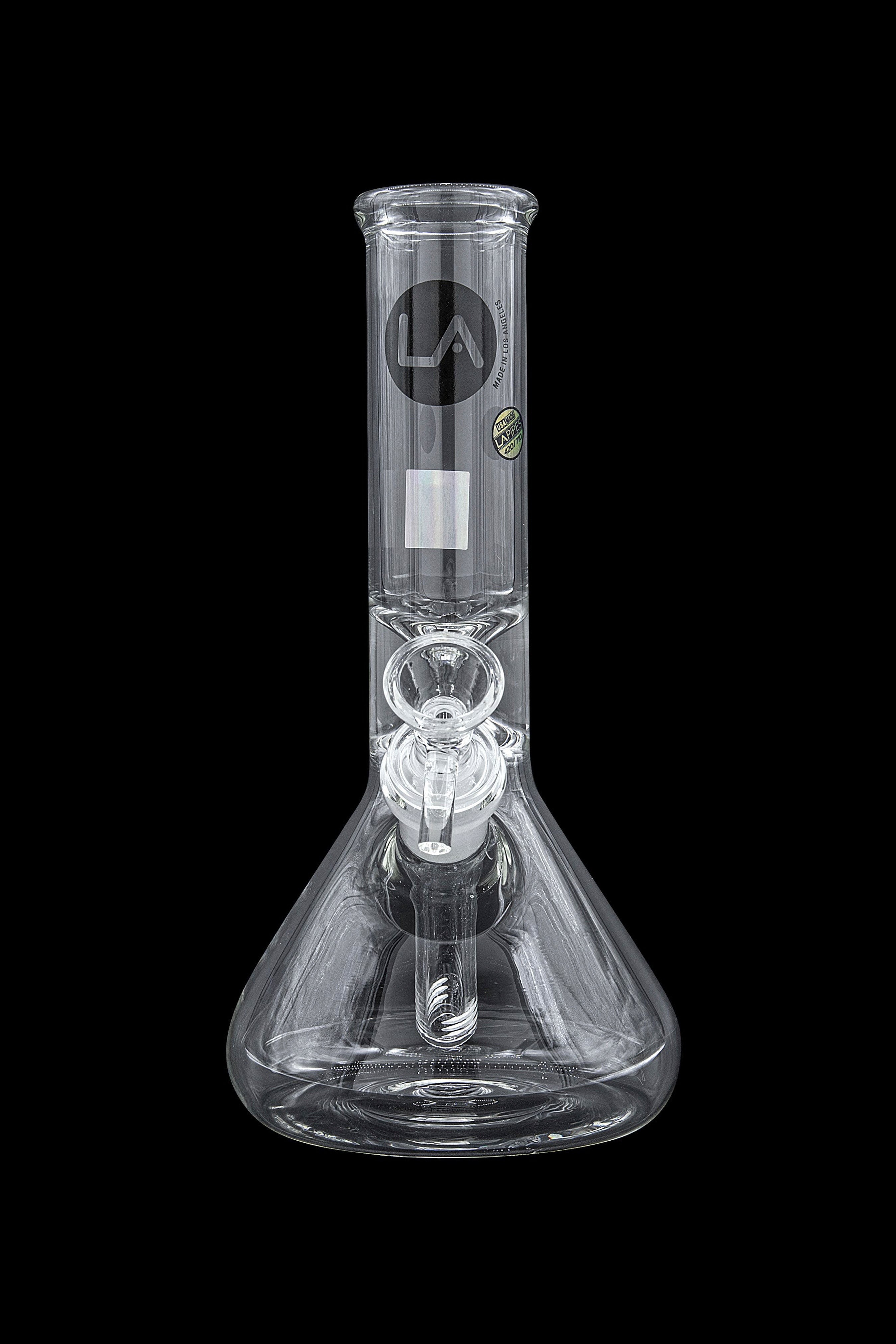 LA Pipes Shortstop Beaker Bong - A Timeless Smoking Essential