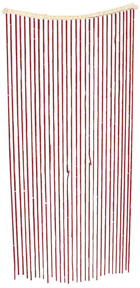 All Fun Gifts Colorful Bamboo Beaded Door Curtain - Revive the 70s Vibe!