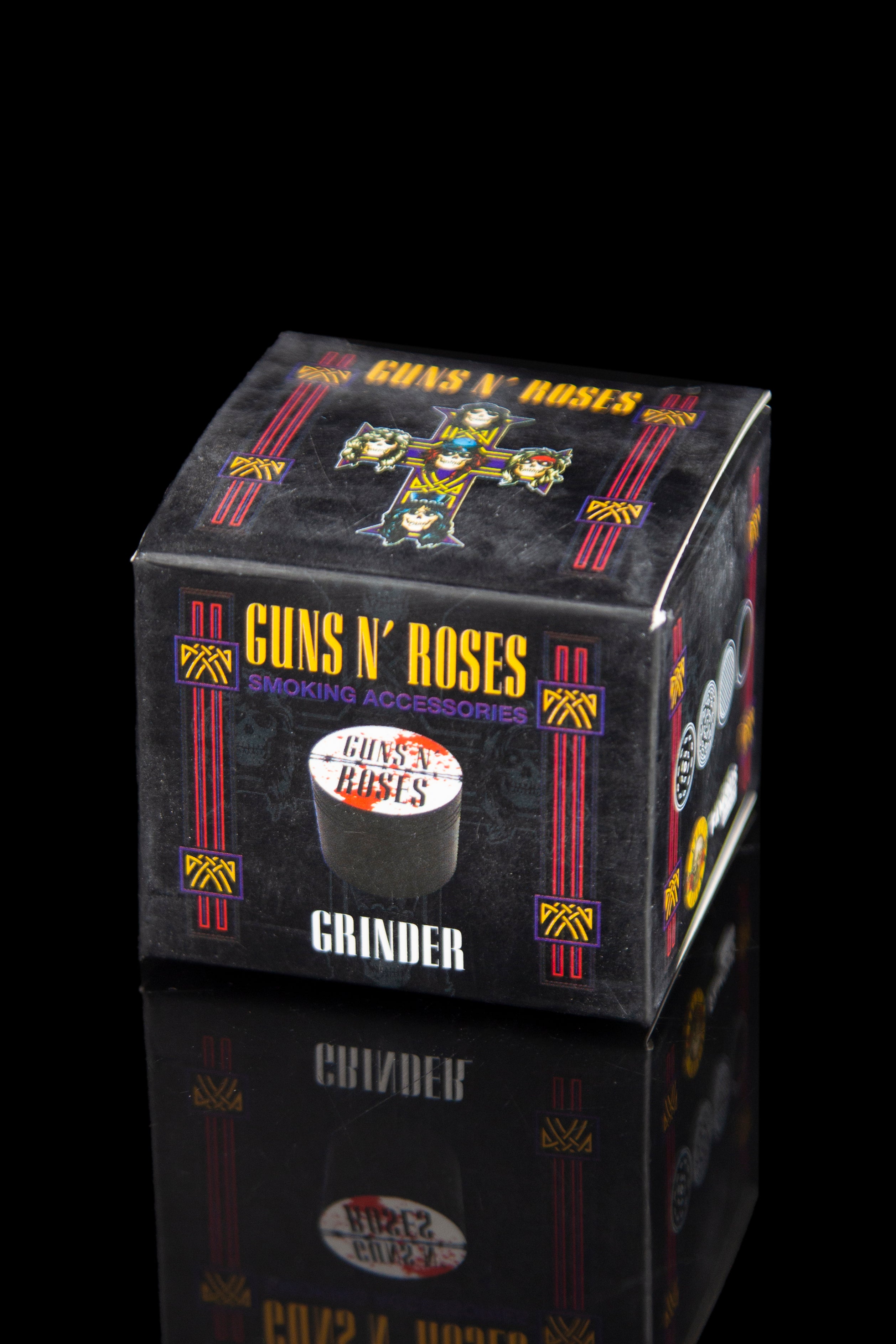Guns N' Roses Attitude 4-Piece Dry Herb Grinder - Rock Your Herb Grinding!