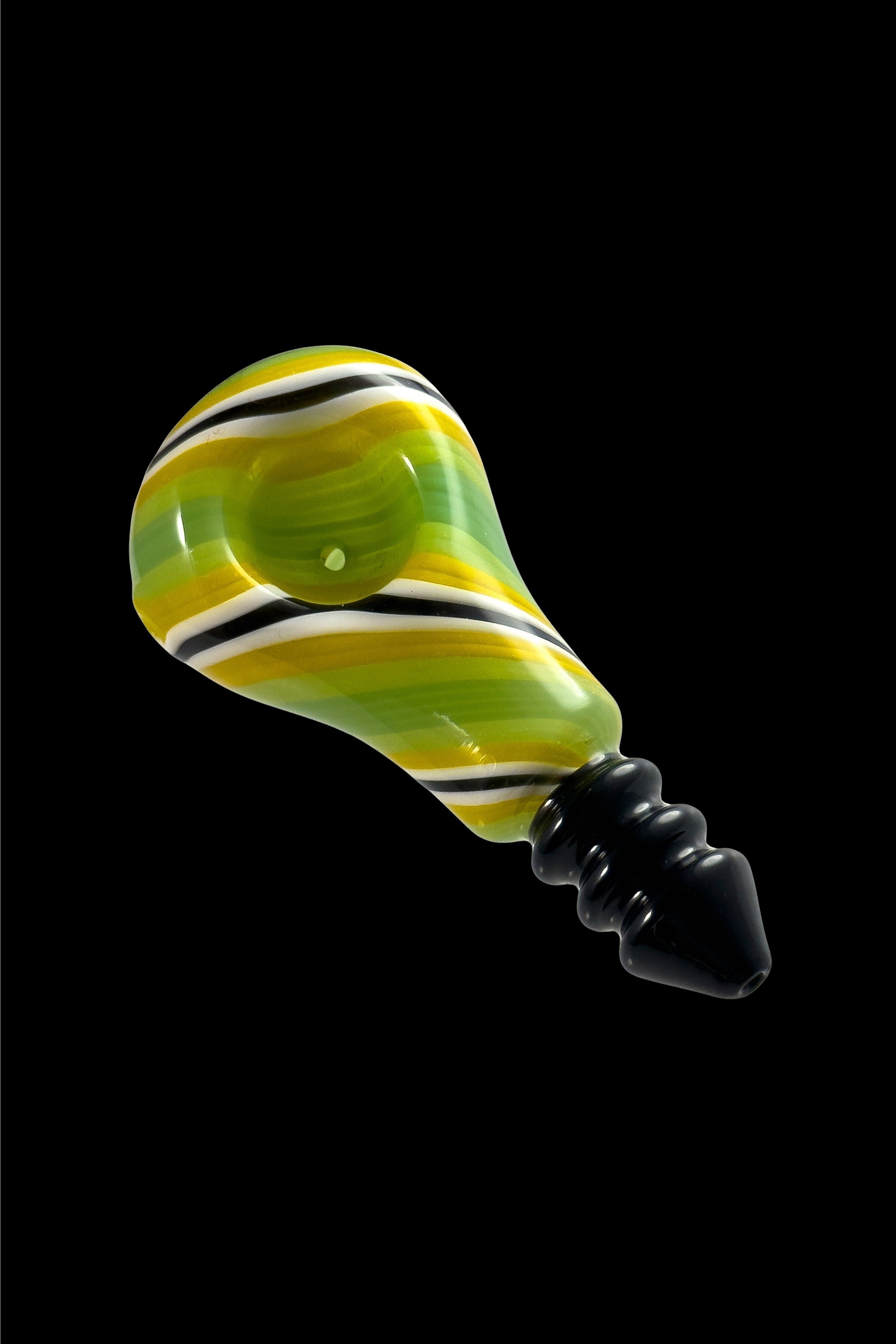 Crush Light Bulb Pipe - A Colorful Smoking Artifact