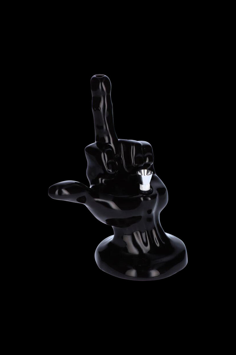Cool Middle Finger Ceramic Smoking Pipe