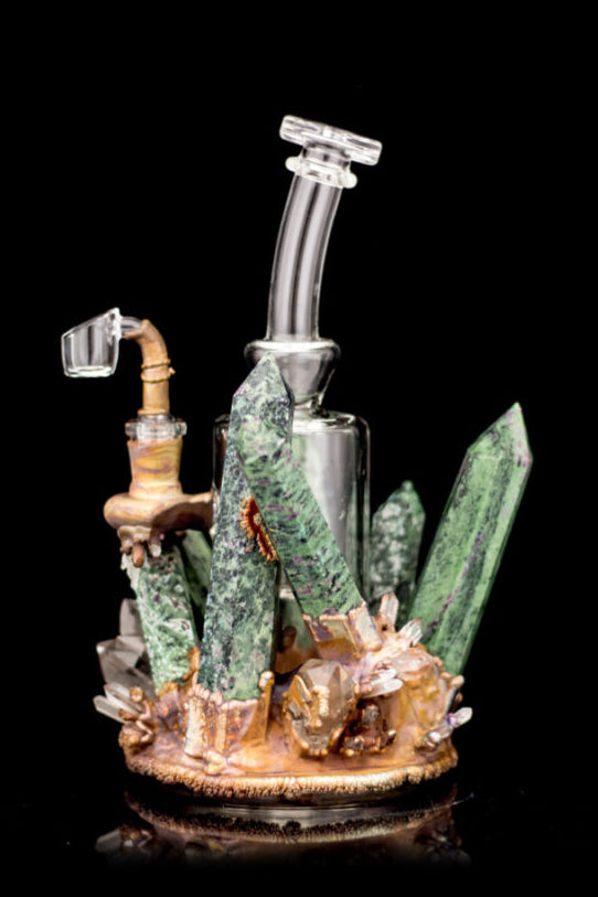 Envy Glass Celestial Magic Dab Rig - A Night Sky in Your Hands