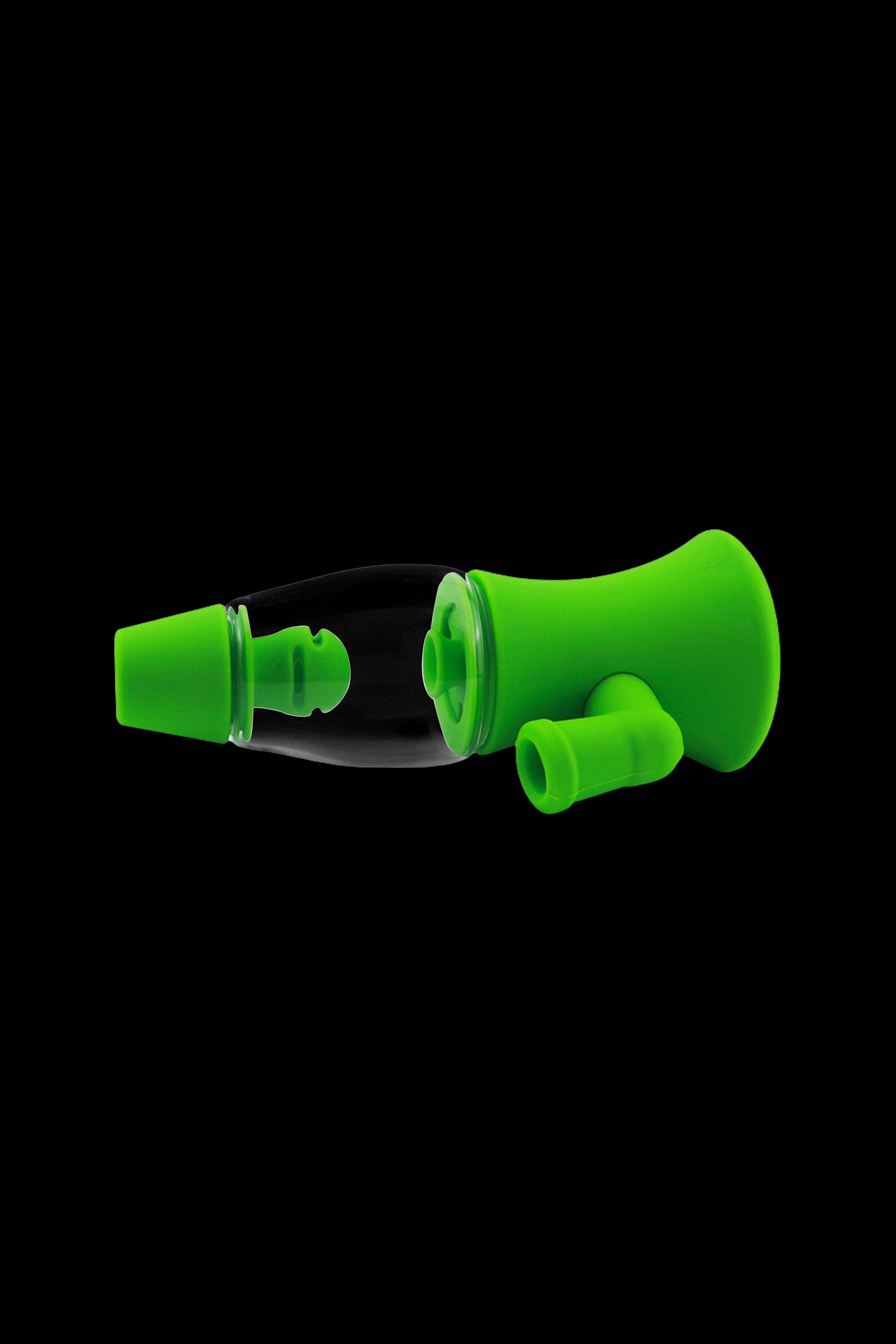 Cloud 8 Retro Lava Lamp Silicone & Glass Water Pipe - Your Ultimate Travel Smoking Companion