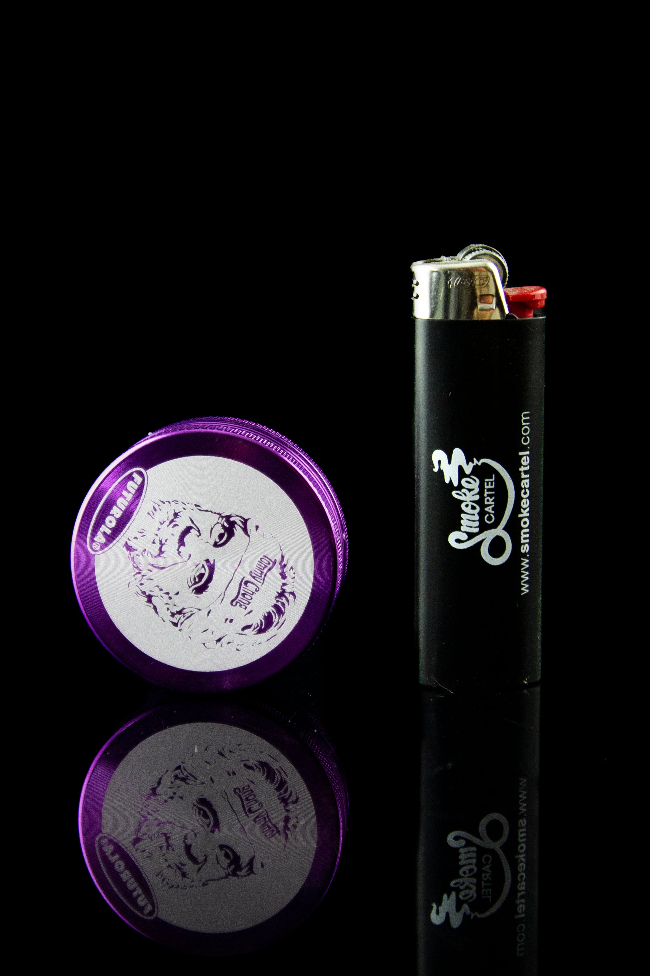 Futurola x Tommy Chong 50mm Aluminum Grinders - A Must - Have!