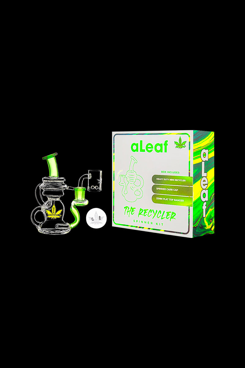 aLeaf's Premium Recycler Rig Spinner Kit - Unleash the Ultimate Dab Experience!
