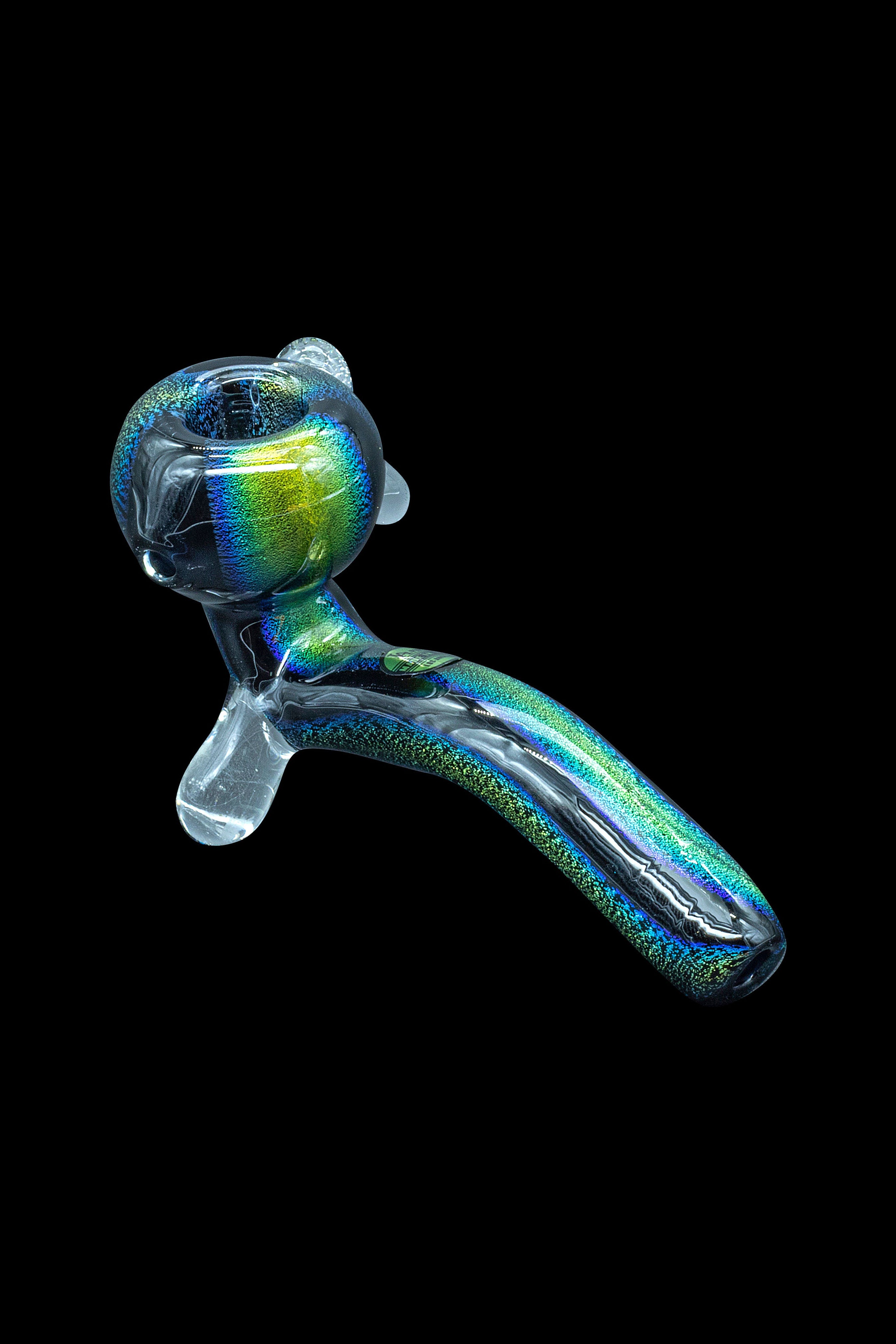 LA Pipes Supernova Full Dichroic Sherlock Pipe - A Galactic Wonder