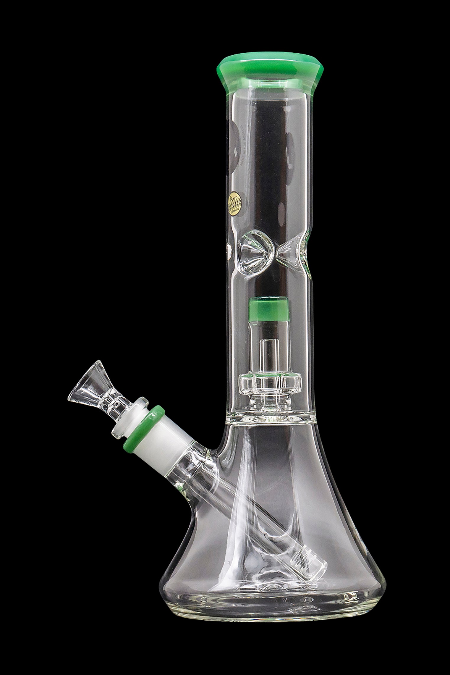 LA Pipes Beaker Bong with Showerhead Perc - The Ultimate Smoking Companion
