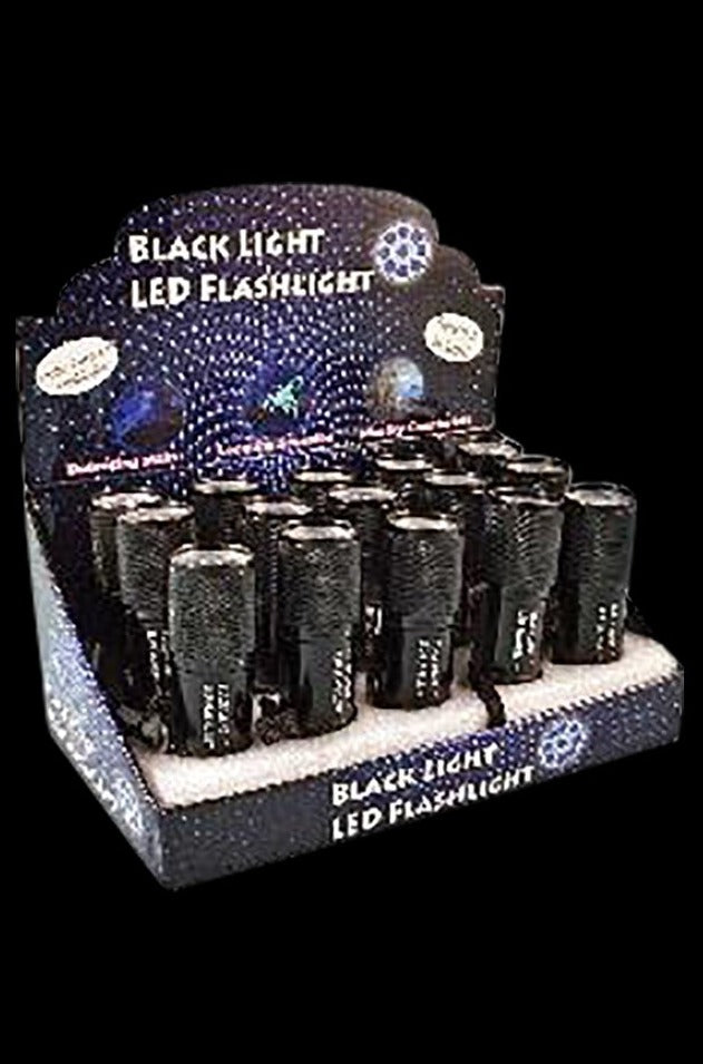 15-Pack Black Light LED Flashlights - Illuminate Your World with Magic!