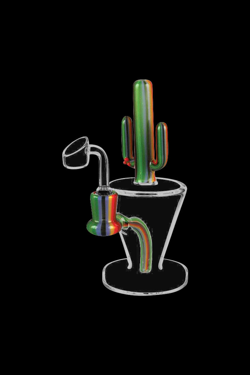 Stunning Cactus UV Water Pipe