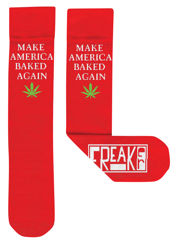 Freaker 420 Themed Socks - Fun and Colorful Footwear