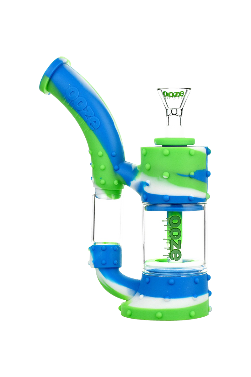 Ooze Stack Premium Silicone Water Pipe - Versatile Smoking Essential
