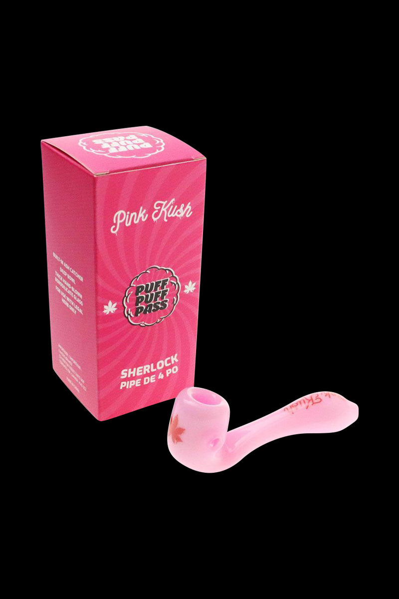 Pink Kush Bliss Pipe - Puff, Pass, and Enjoy!