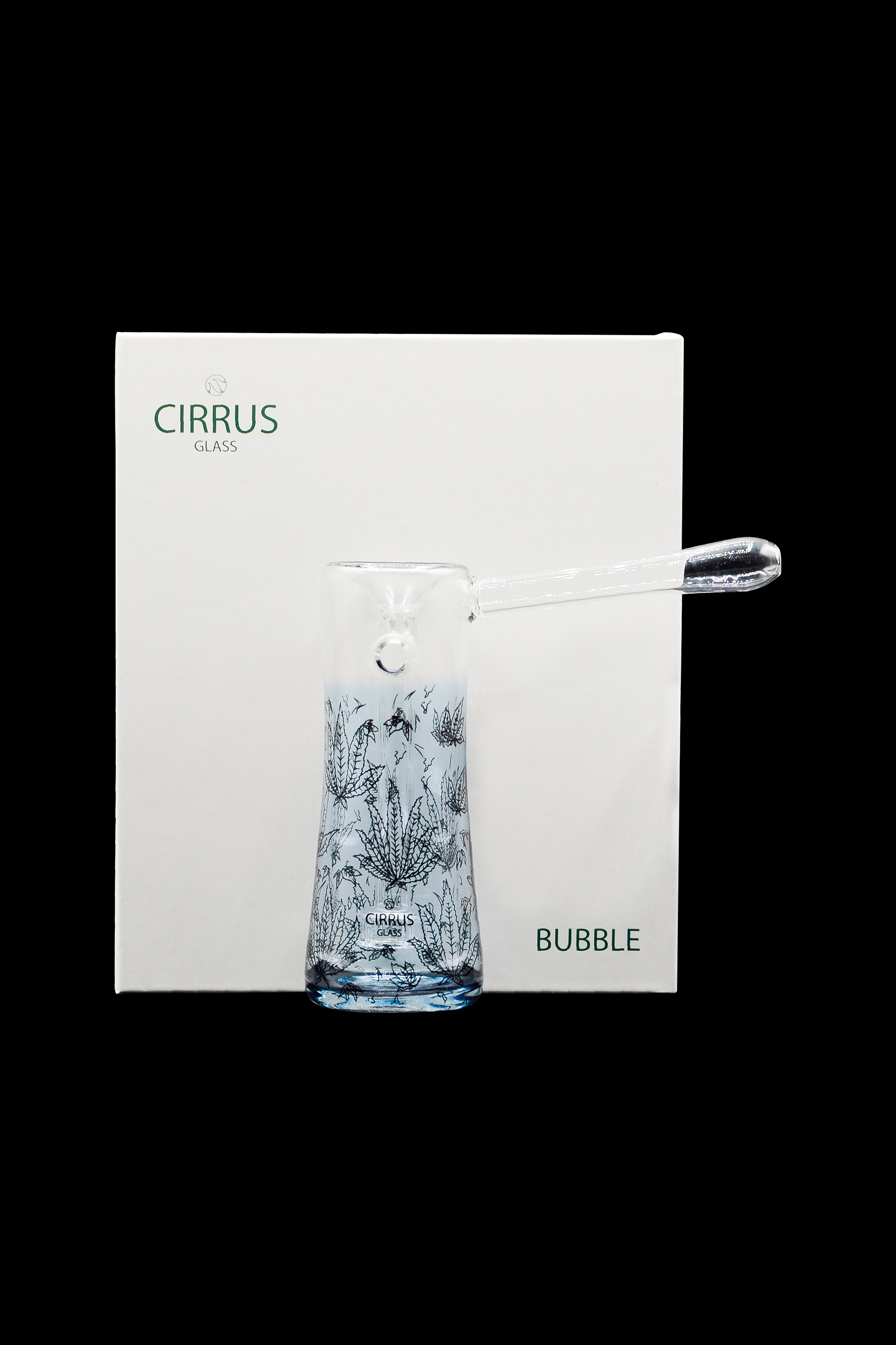 Cirrus Glass Bubble - Stunning Handheld Bubbler