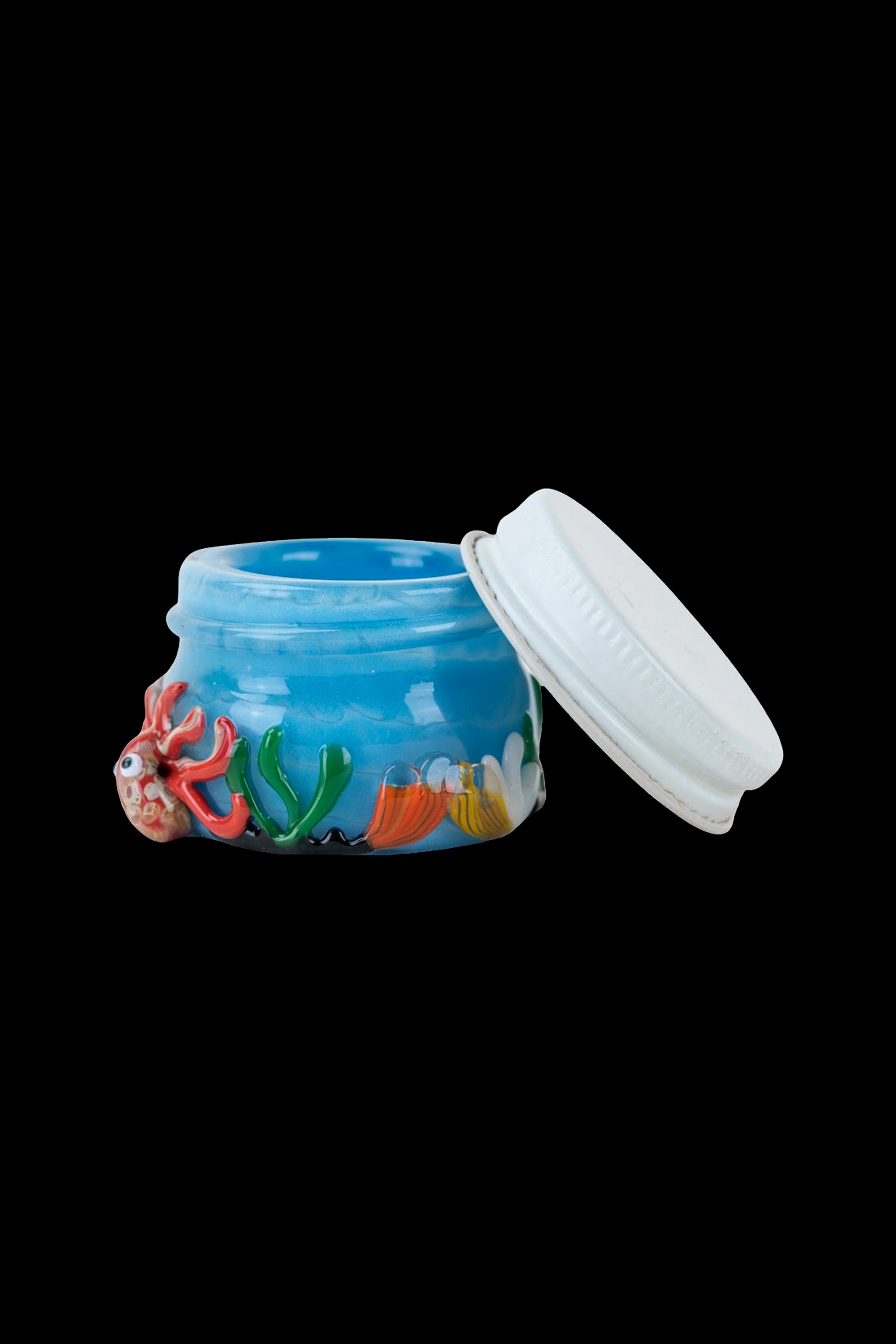 Empire Glassworks Under the Sea Dabber & Terp Jar Set