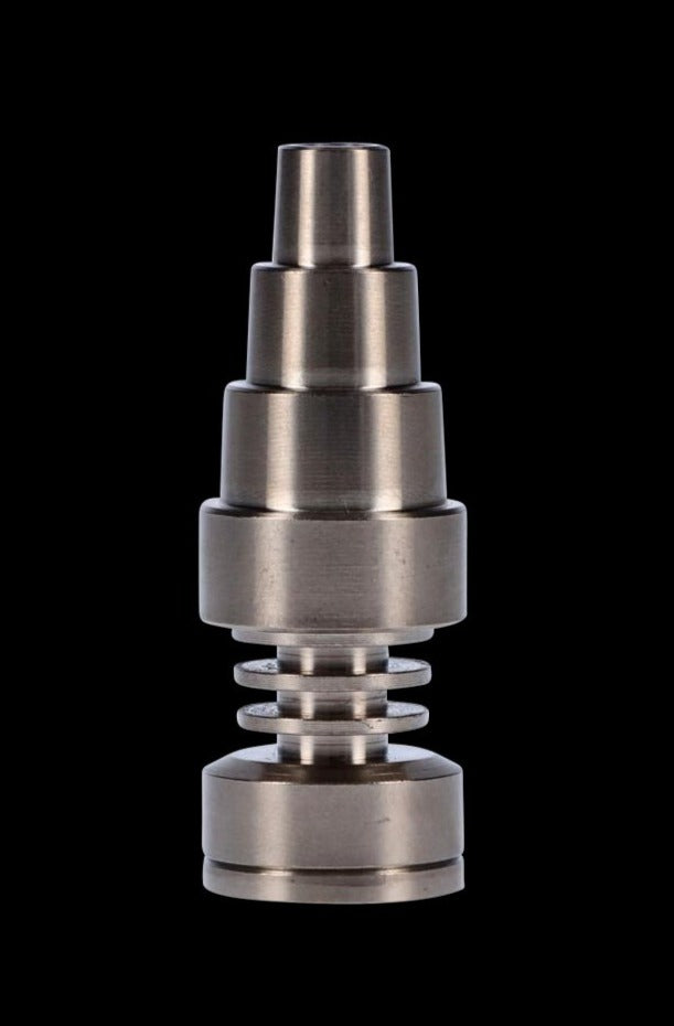 Domeless 6-in-1 Spiral Titanium Nail - Fits Male and Female Joints