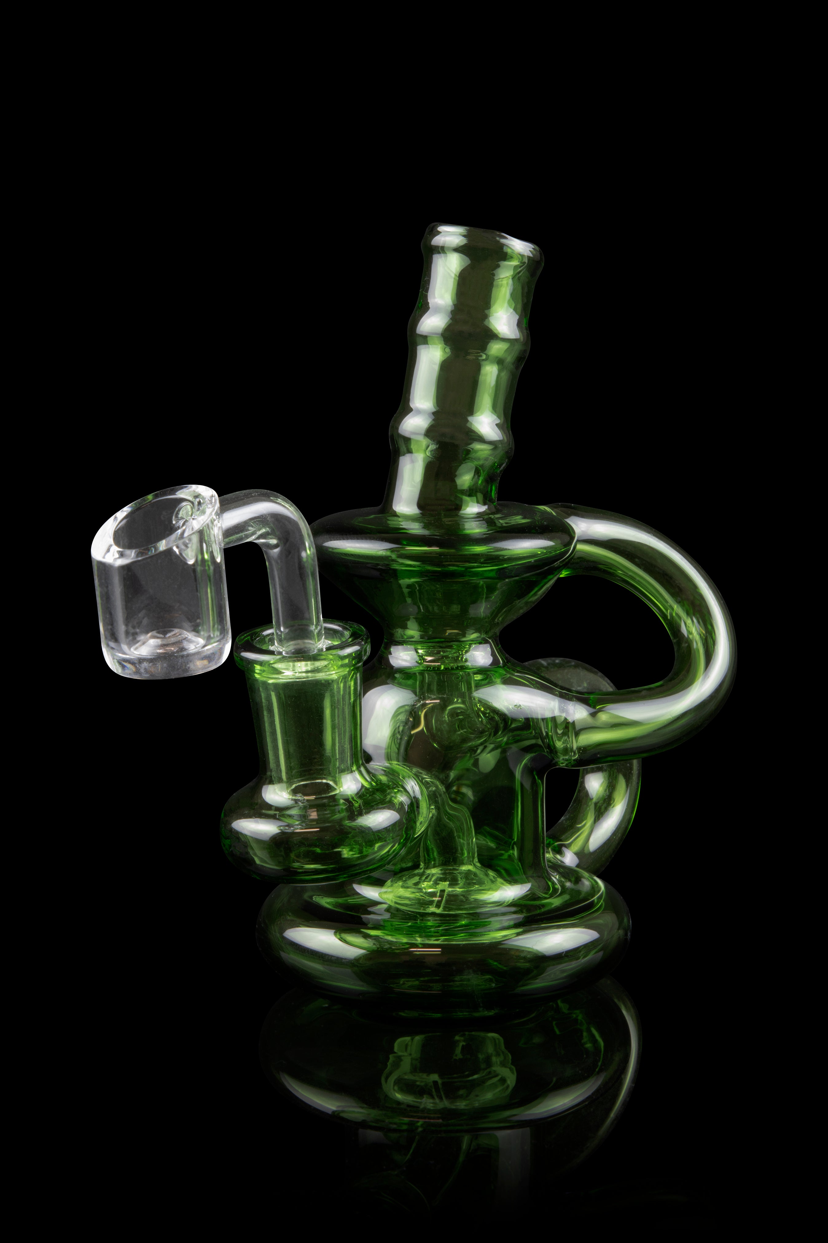 Compact Mini Travel Recycler Dab Rig - Your Adventure Companion