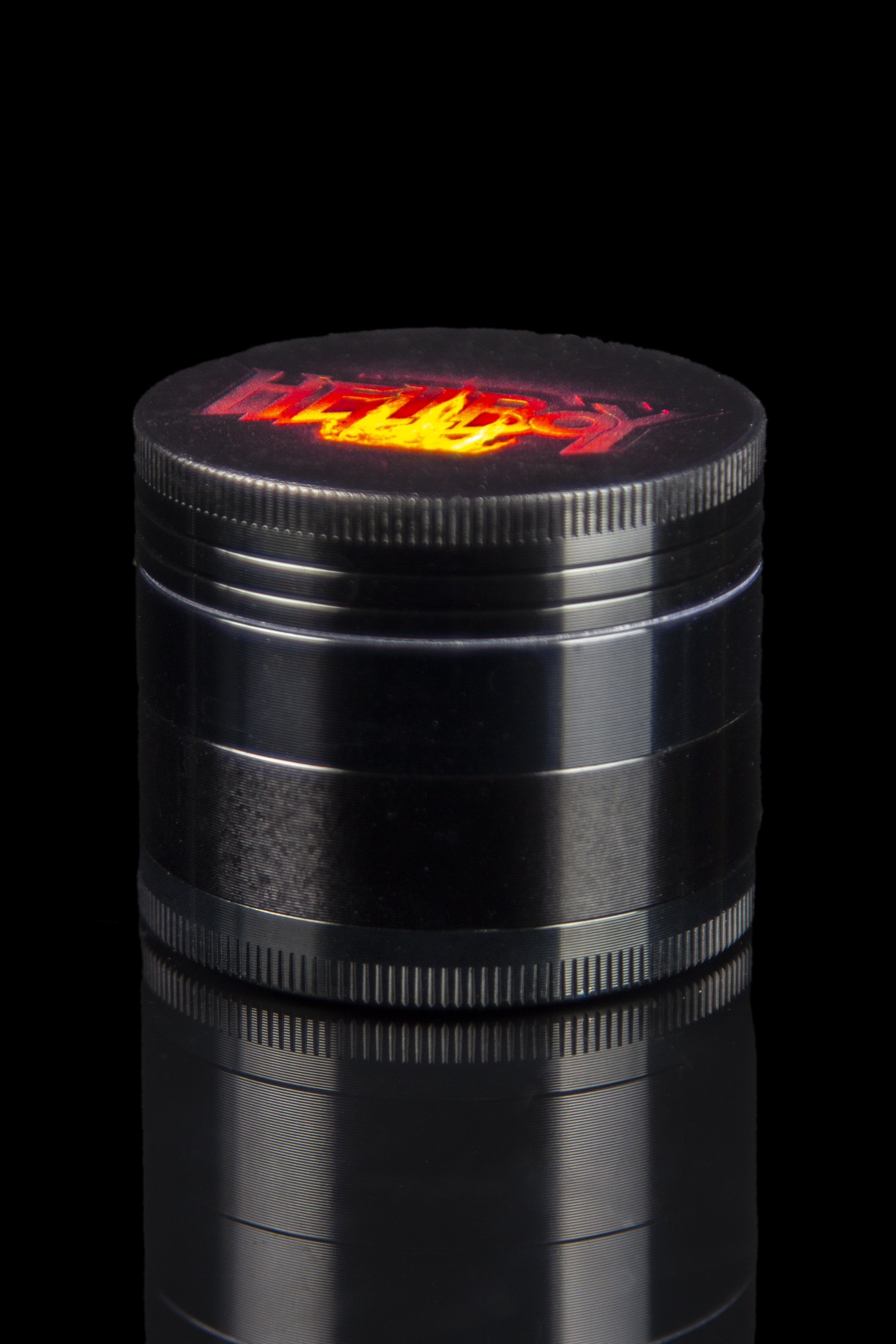 Hellboy 4-Piece Magnetic Aluminum Grinder - The Ultimate Smoking Companion