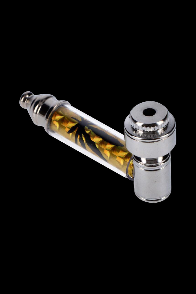 Colorful Metal Hand Pipe - Compact & Durable Smoking Companion