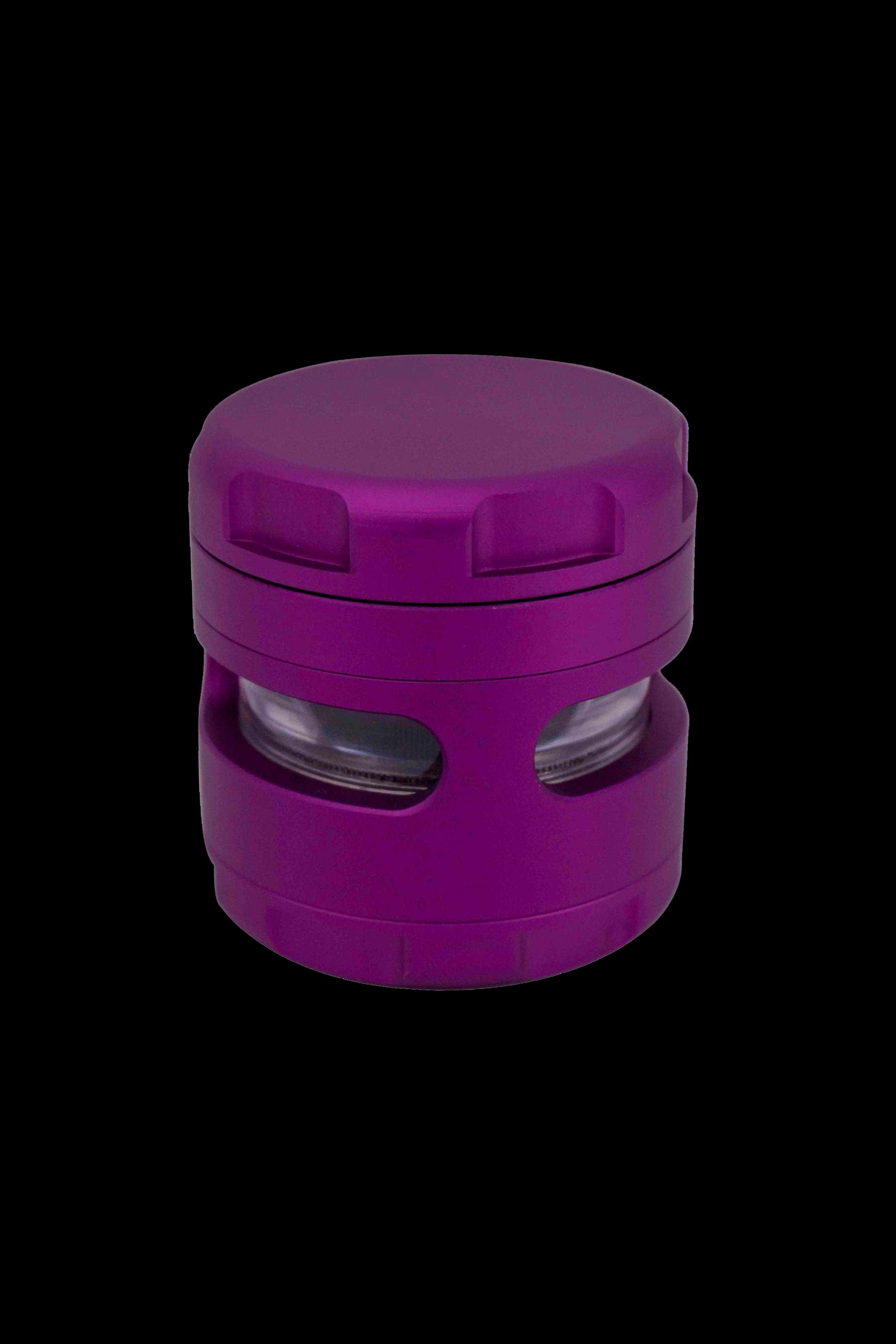Cloud 8 Grip Edge Grinder: The Ultimate Smoking Companion with Glass Window
