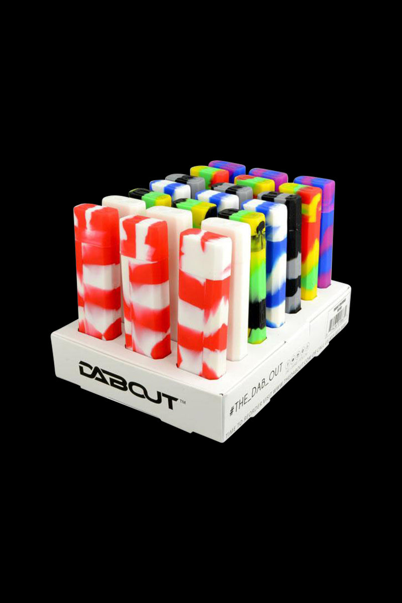 Bulk Assorted 21-Pack White Rhino Dab Out Silicone Dab Kit - Must-Have for Dabbing Lovers!