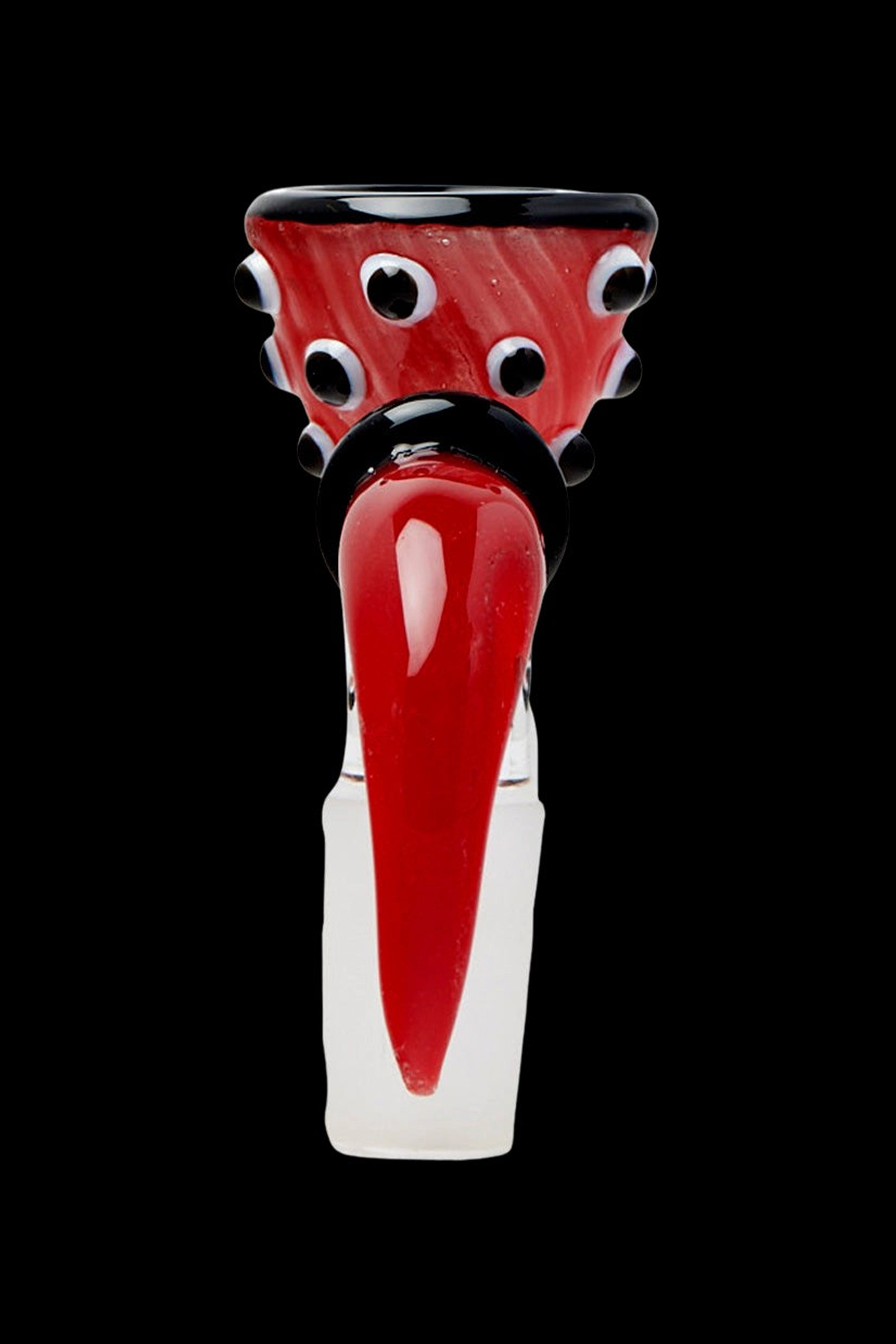 Cheech Glass Polka Dot with Horn Herb Slide: A Must-Have Smoking Accessory