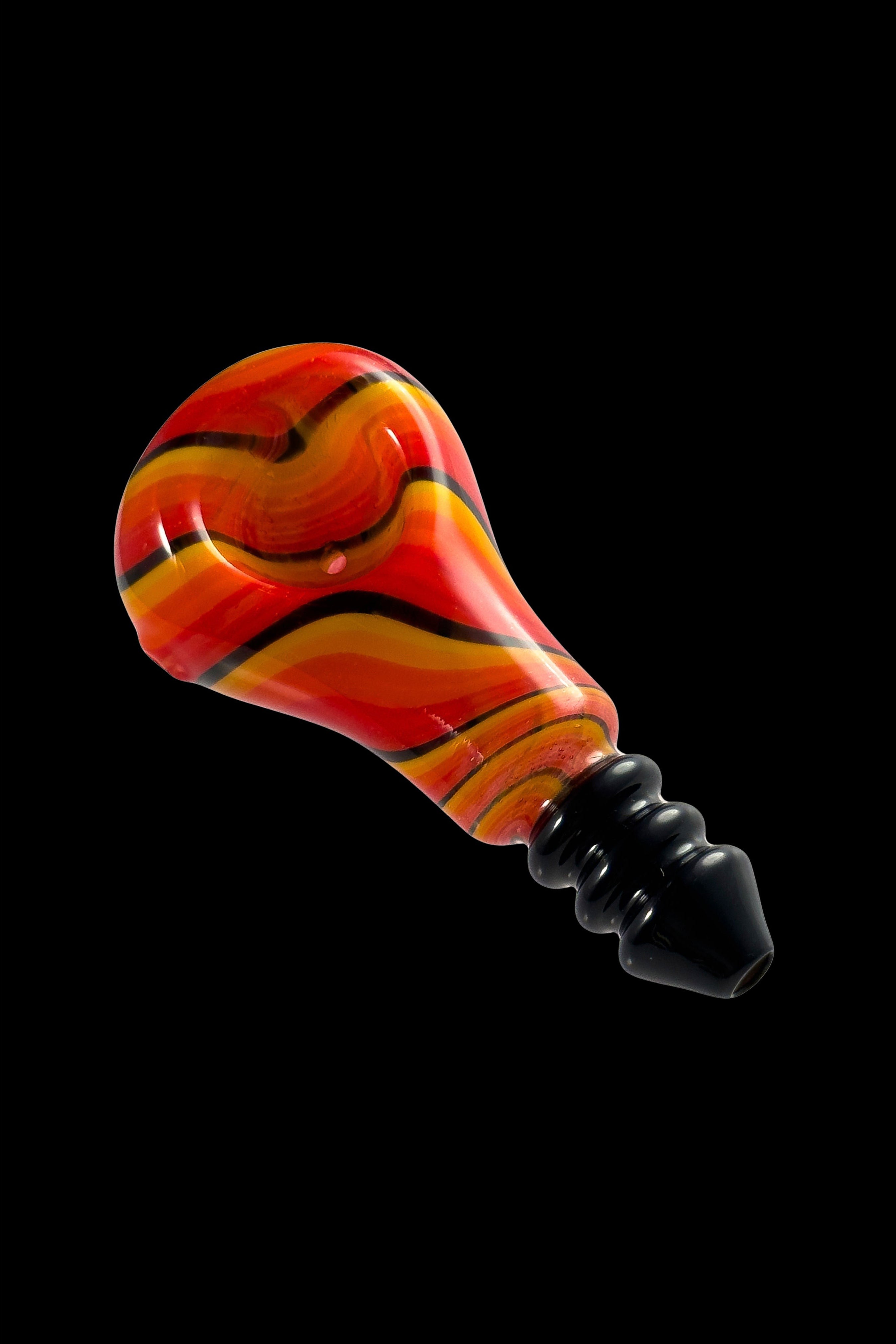 Crush Light Bulb Pipe - A Colorful Smoking Artifact