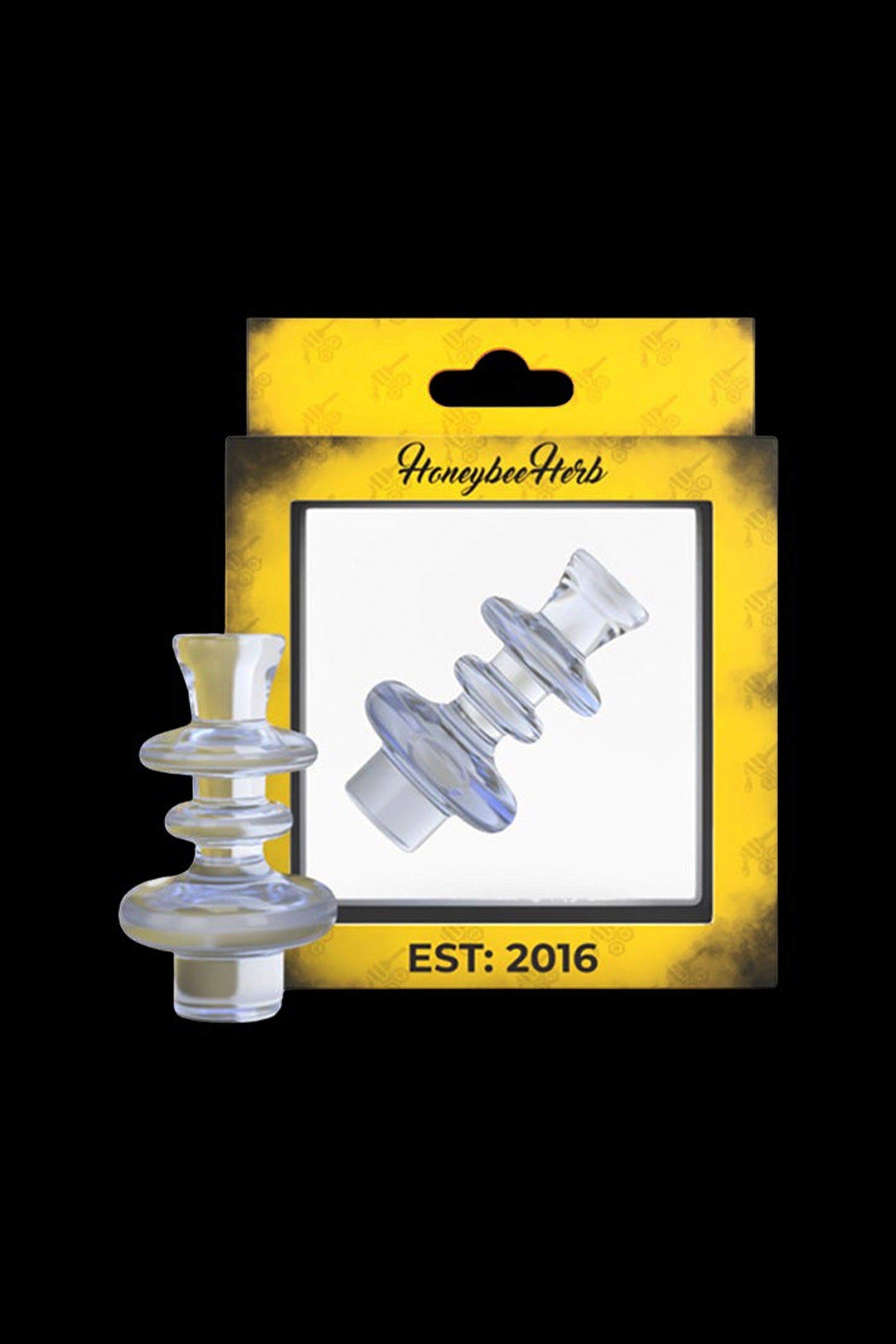 Honeybee Herb Enchanting Ghost Glass Slurper Cap