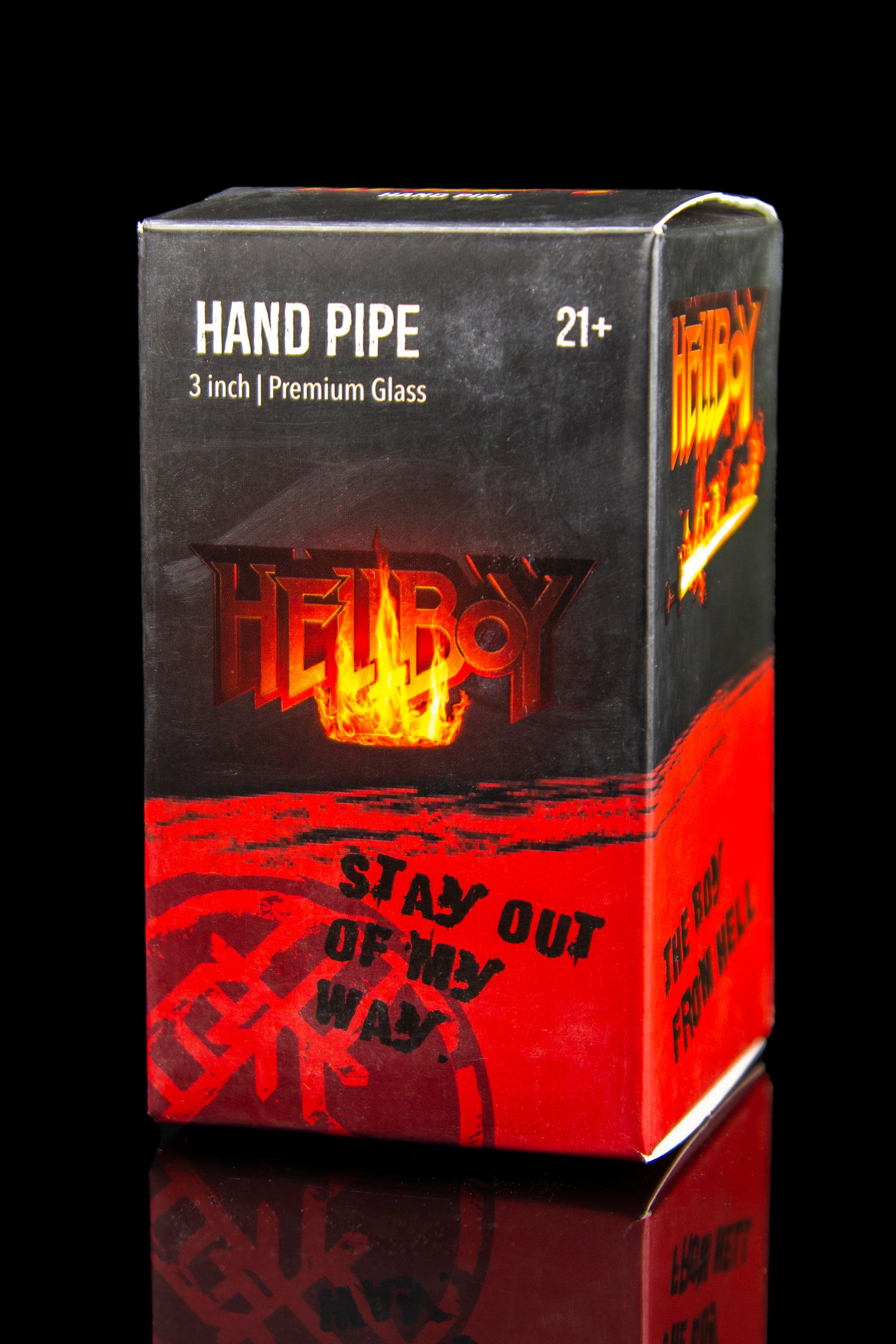 Hellboy Red Hot Doom Hand Pipe - Your Smoking Essential