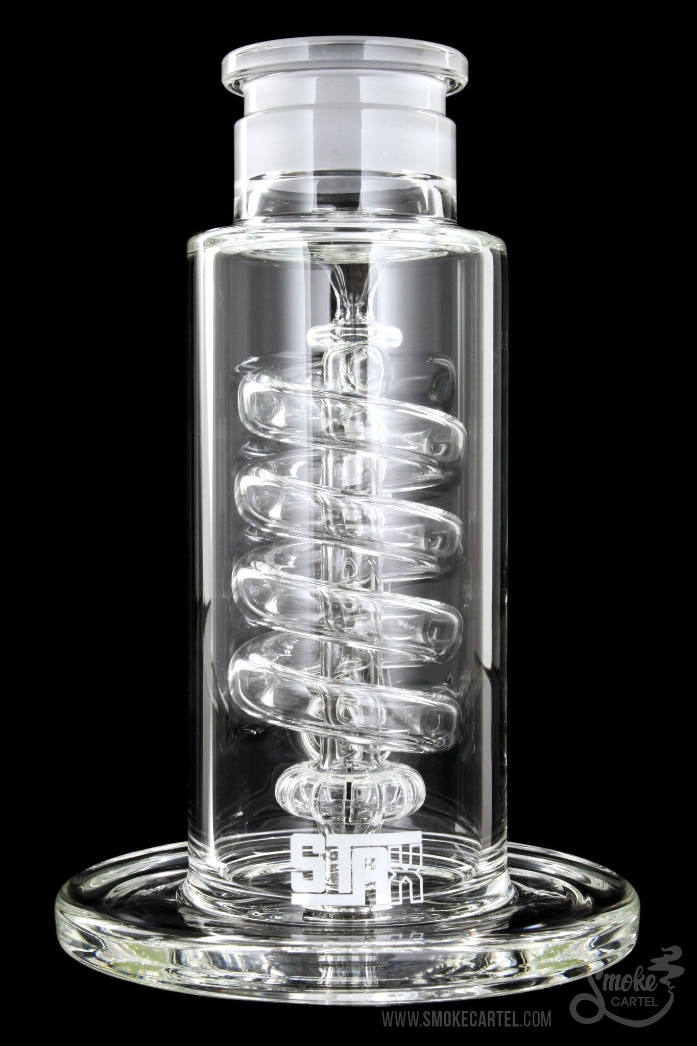 GRAV STAX Flare Base with Coil Showerhead Perc: Your Customizable Smoking Companion