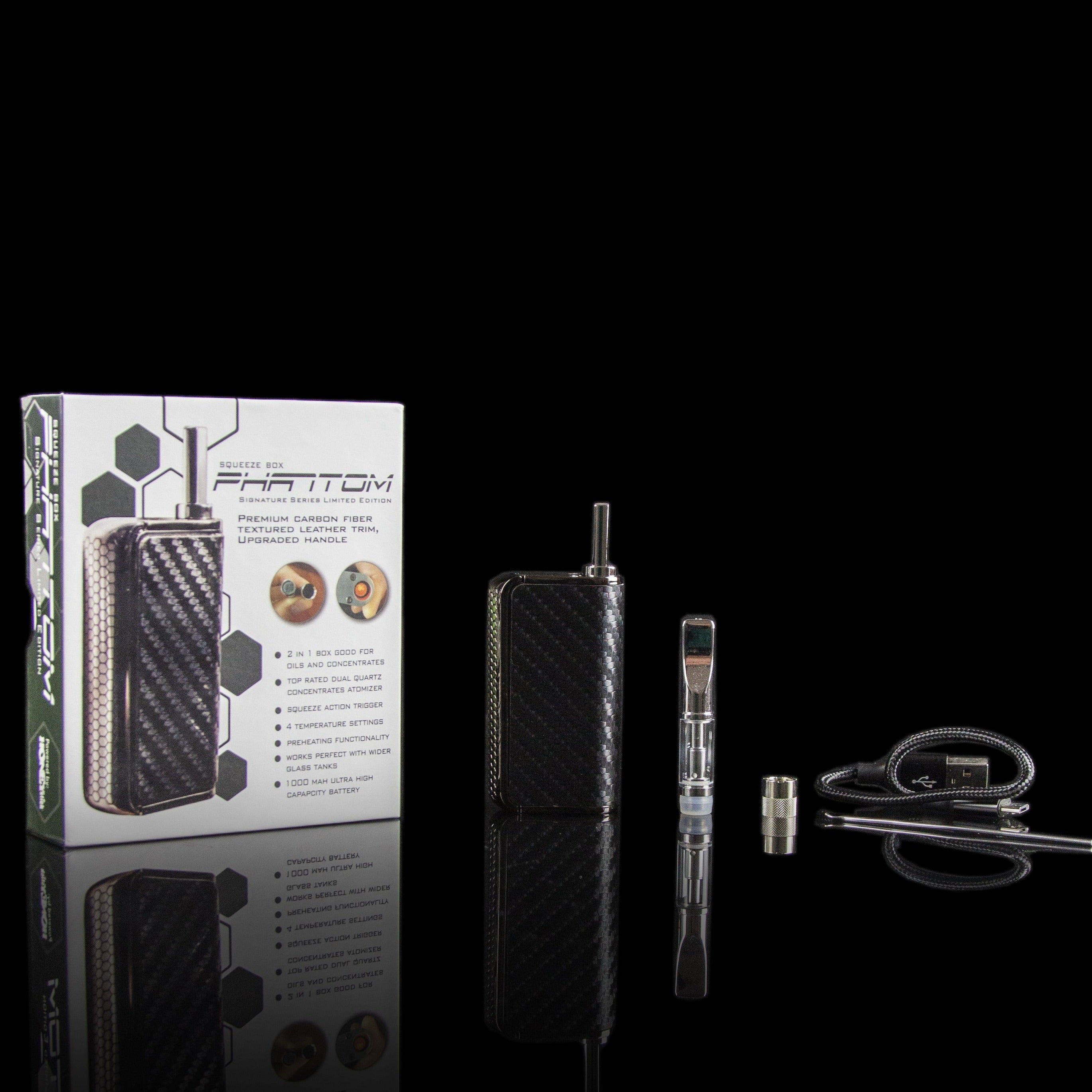 HoneyStick Phantom Signature 2-in-1 Oil & Wax Vaporizer