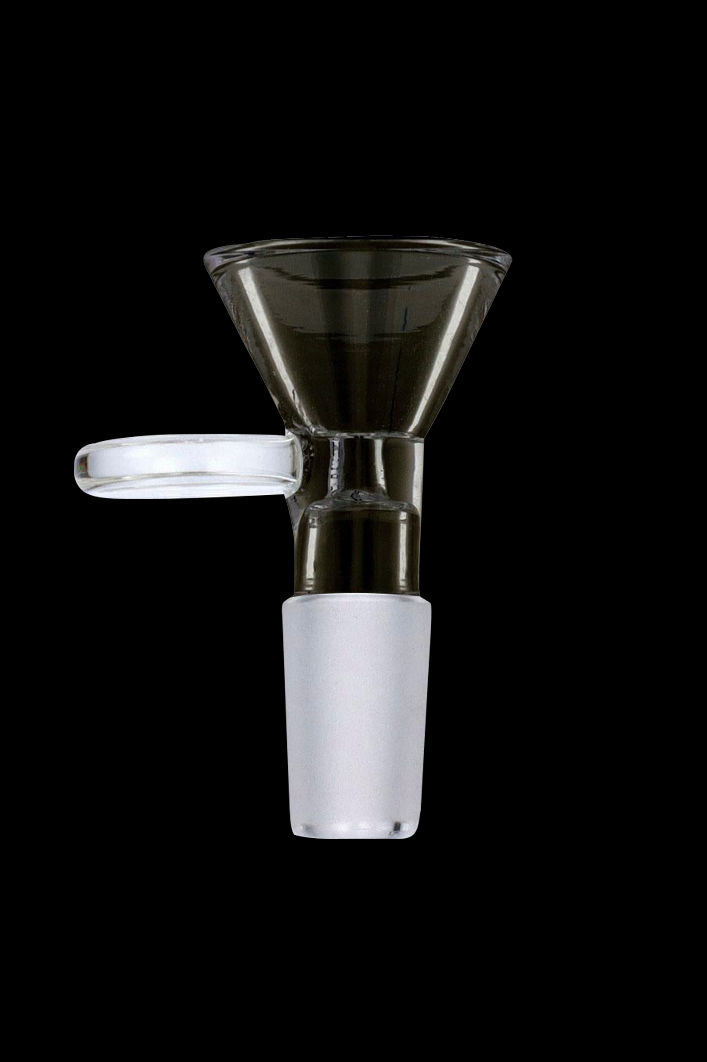 Famous Brandz Stylish Glass Bowl with Colored Handle