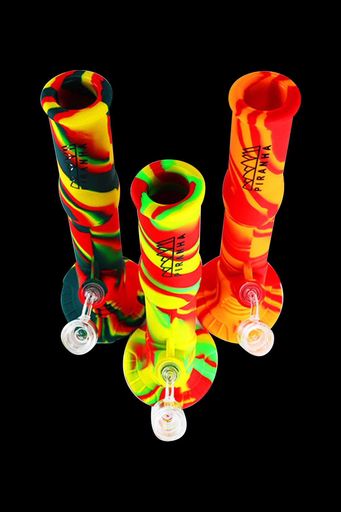 Piranha 14-Inch Indestructible Silicone Bong