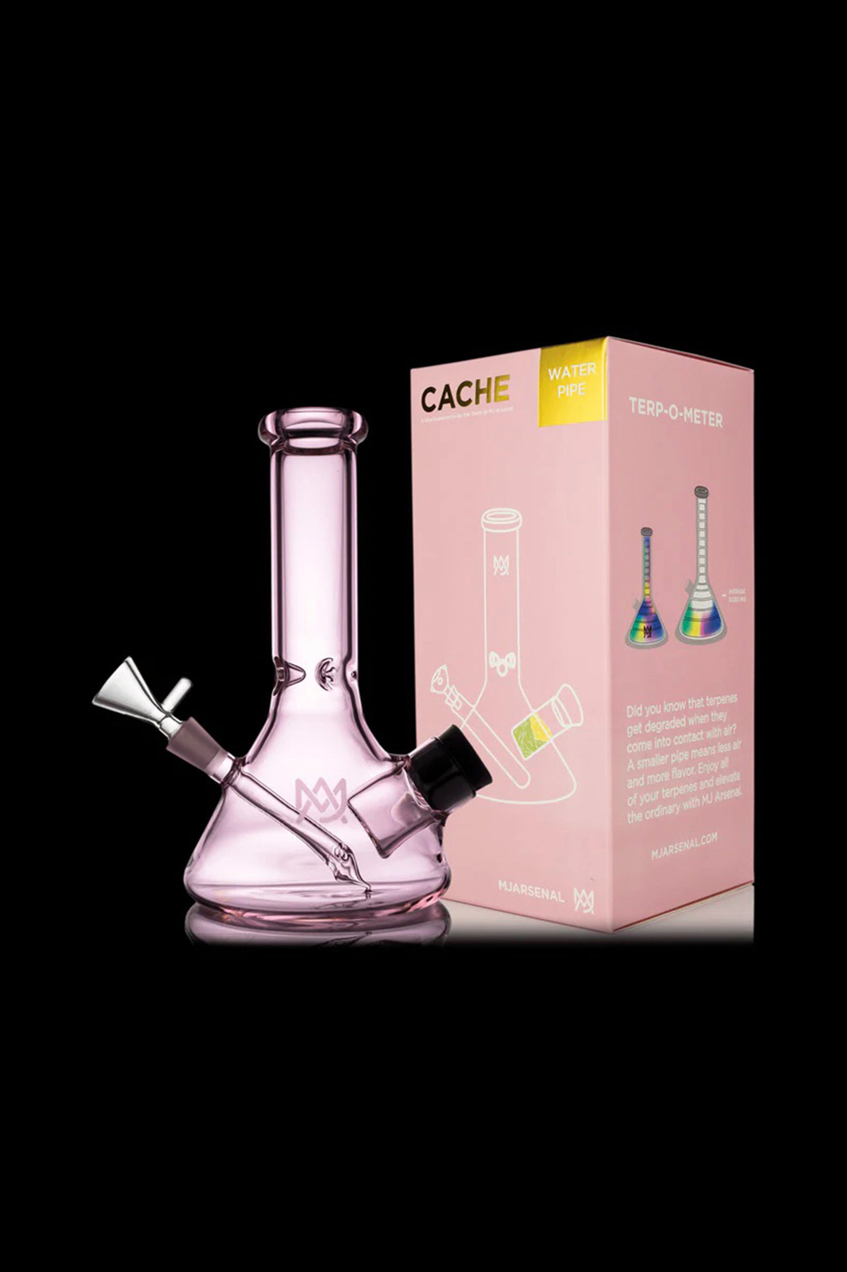 MJ Arsenal's Irresistible Limited Edition Pink Cache Bong