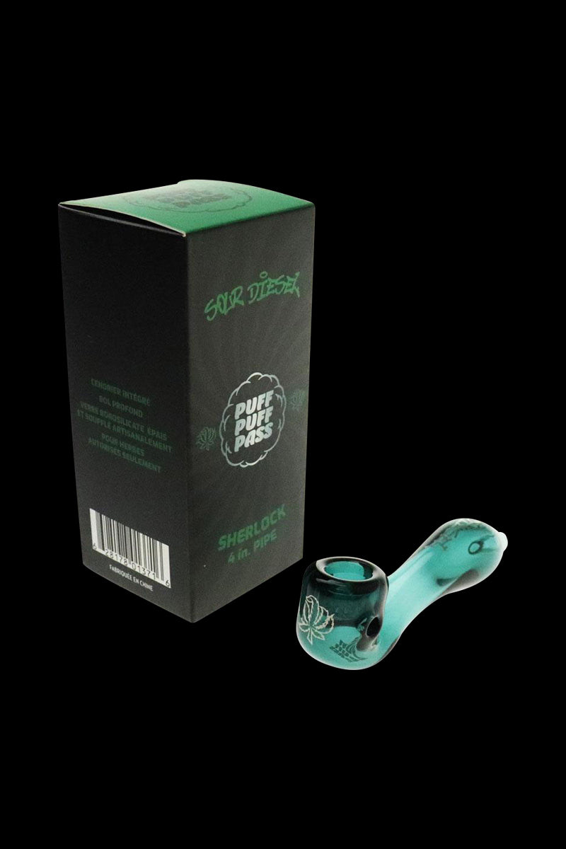 Puff Puff Pass Sour Diesel Inspired Smoking Pipe