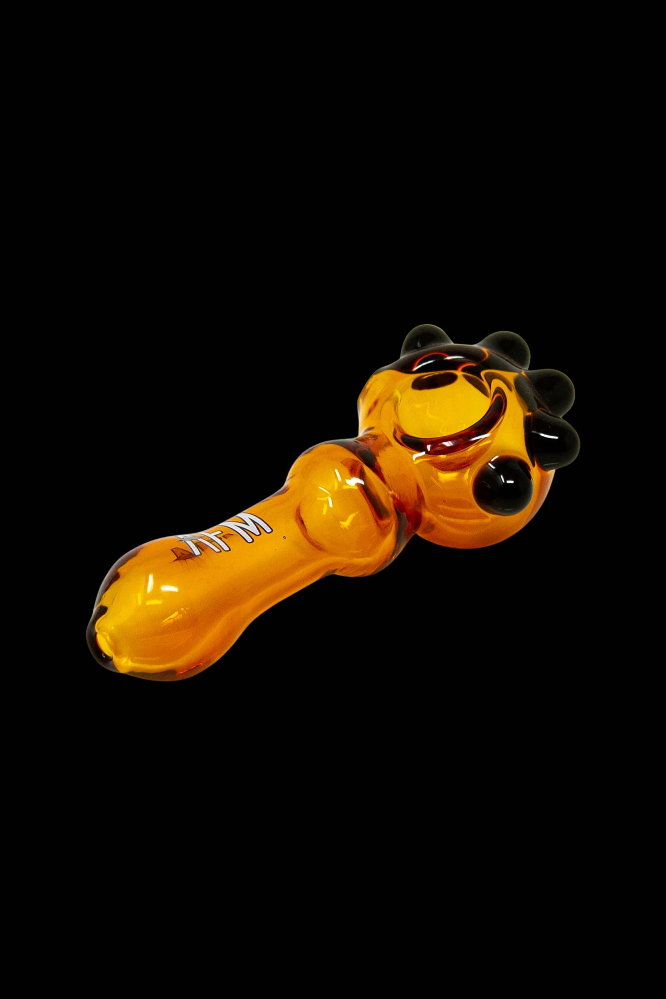 AFM Stunning Spikey Color Glass Hand Pipe