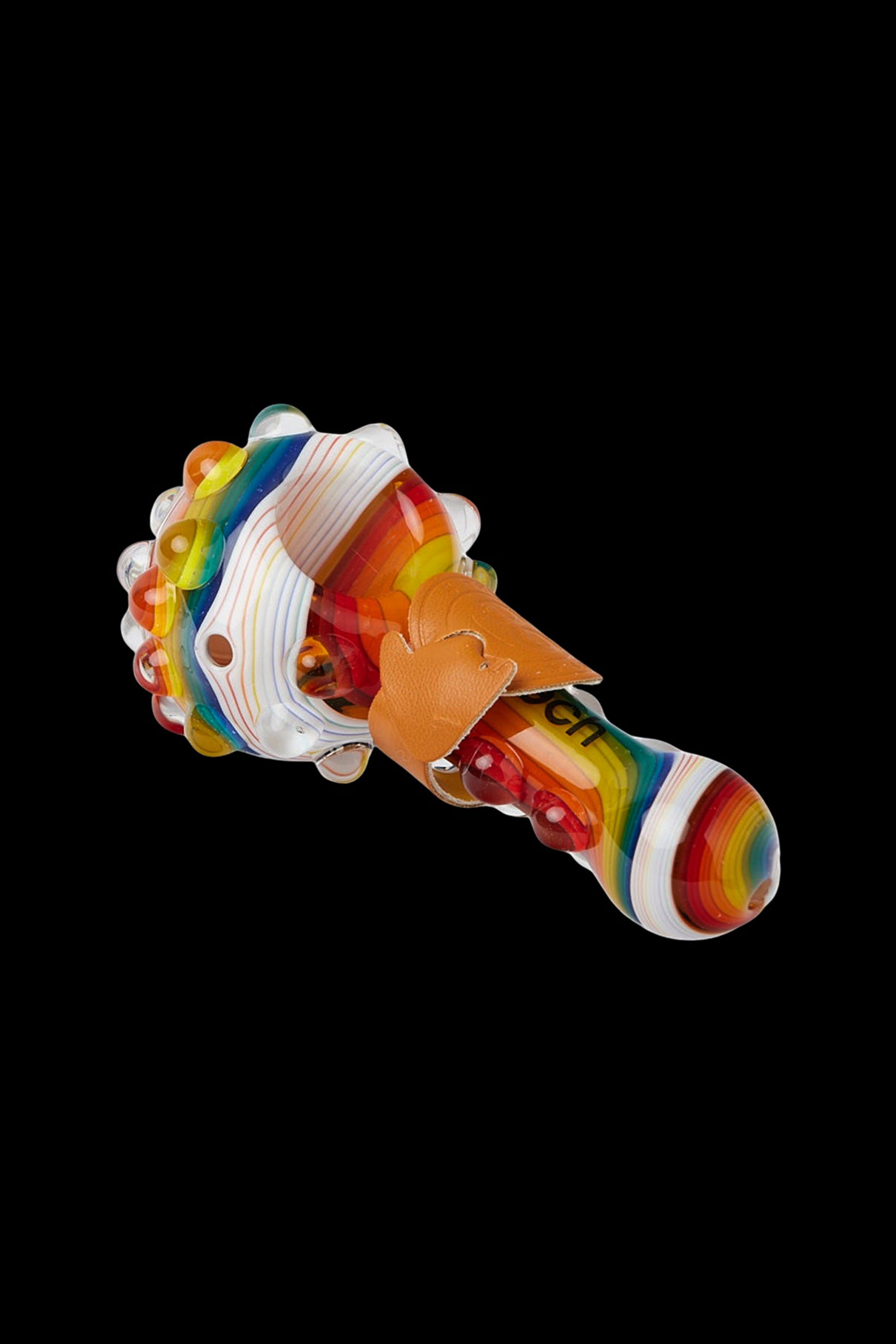 Cheech Glass 'When It Rains' Spoon Pipe - A Colorful Delight!